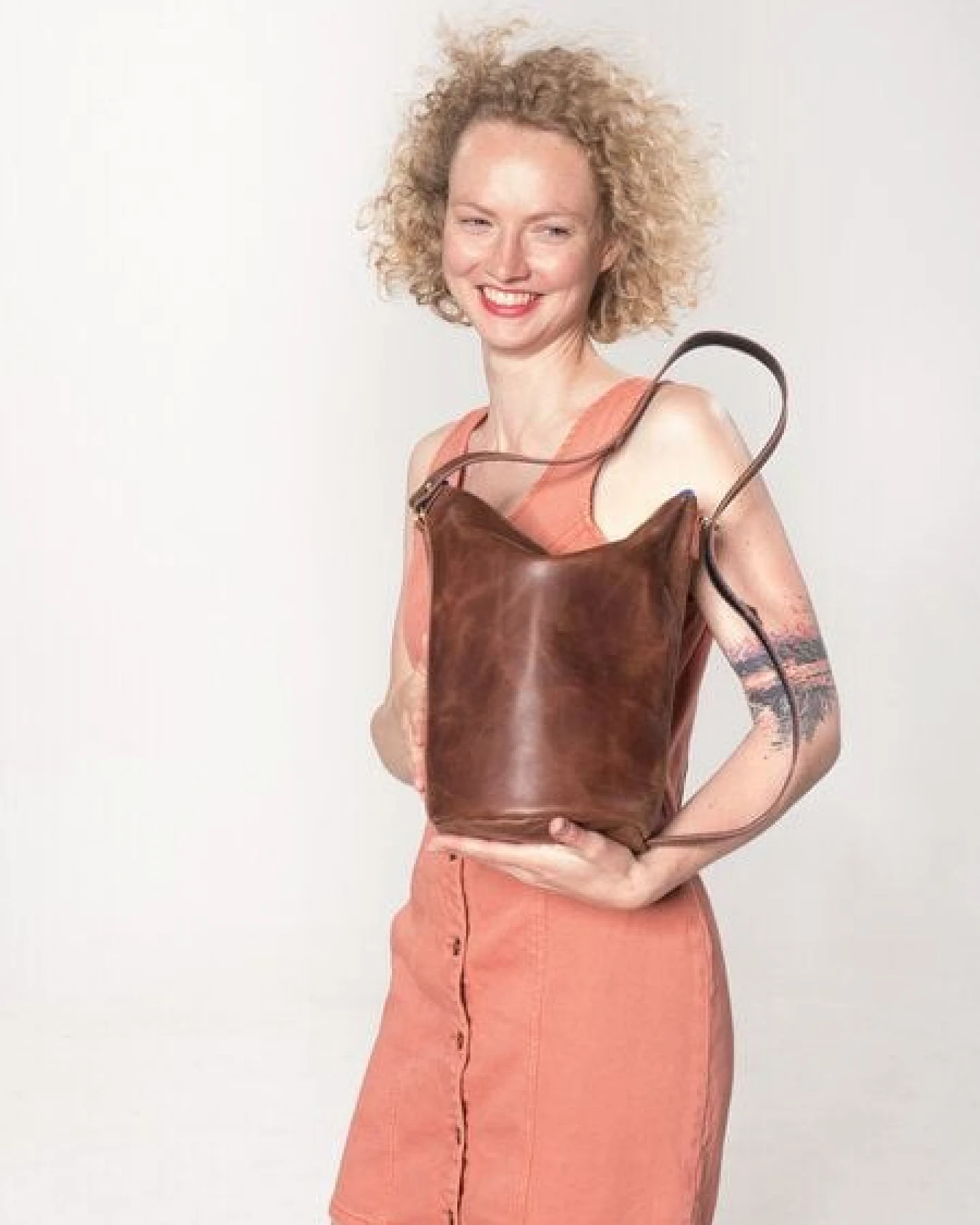 monday market Ledertasche Susan klein – Ansicht 4