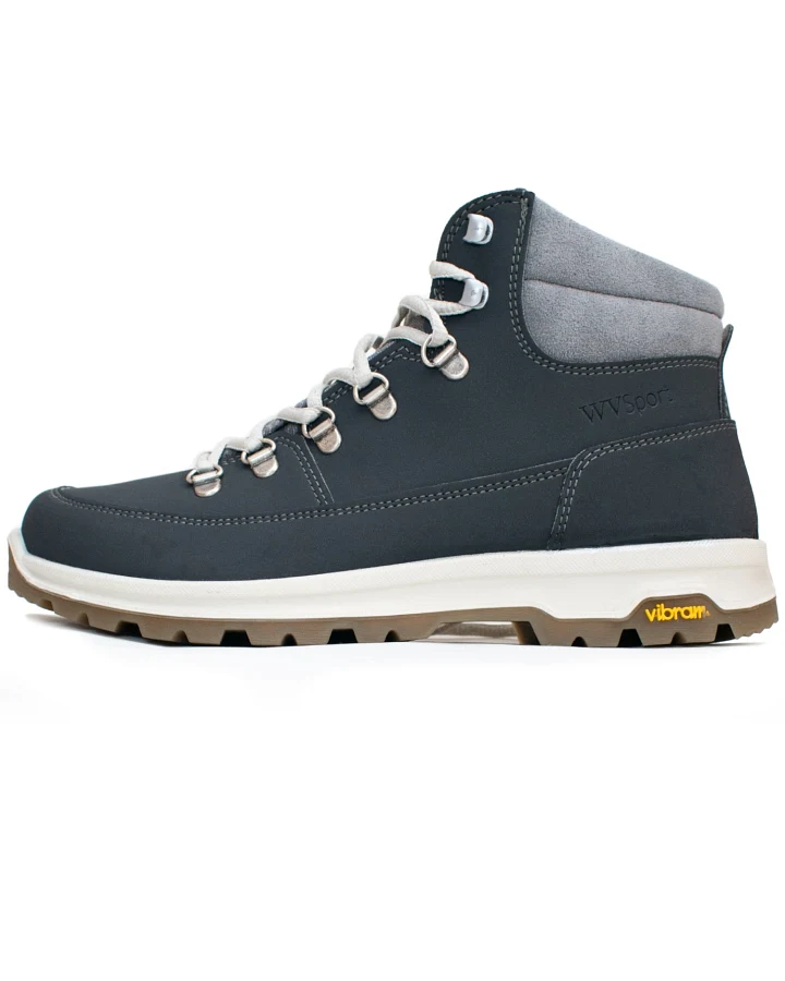 Will's Vegan Store Damen vegan Trek-Stiefel Wvsport Montreux Grau