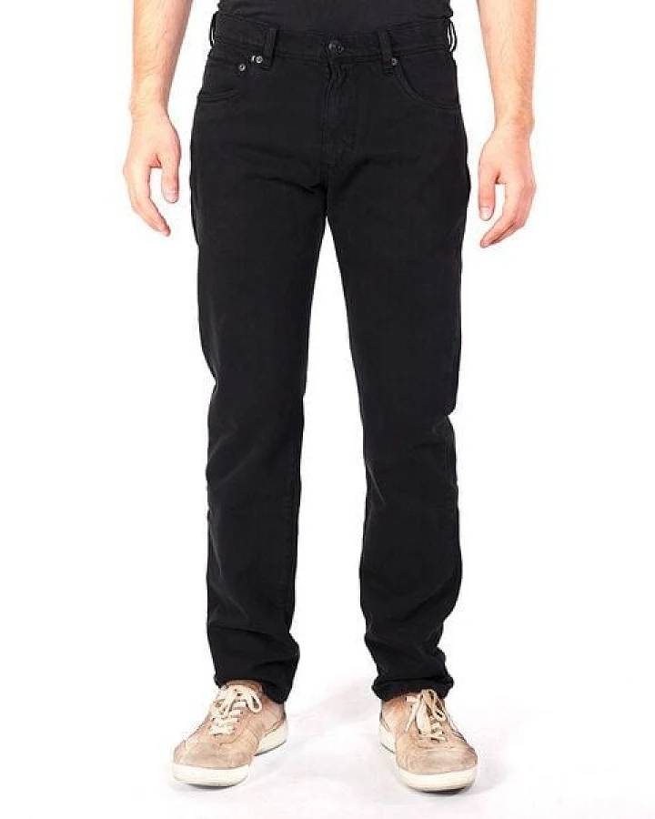 fairjeans schwarze basic Jeans REGULAR BLACK aus 100% Bio-Baumwolle ohne Elastan