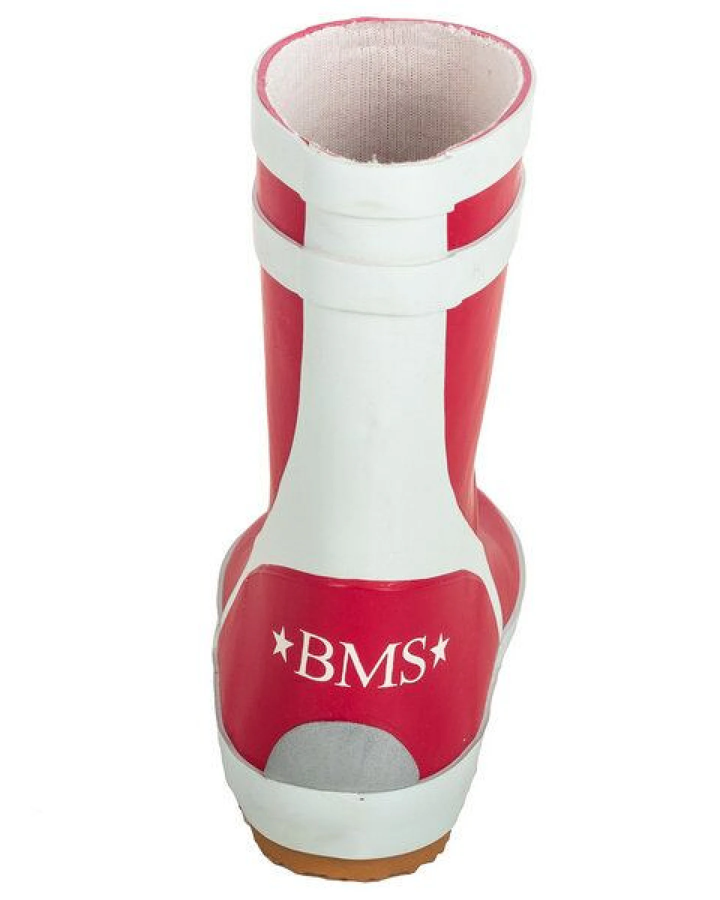 BMS Gummistiefel aus Naturkautschuk, rot – Ansicht 2