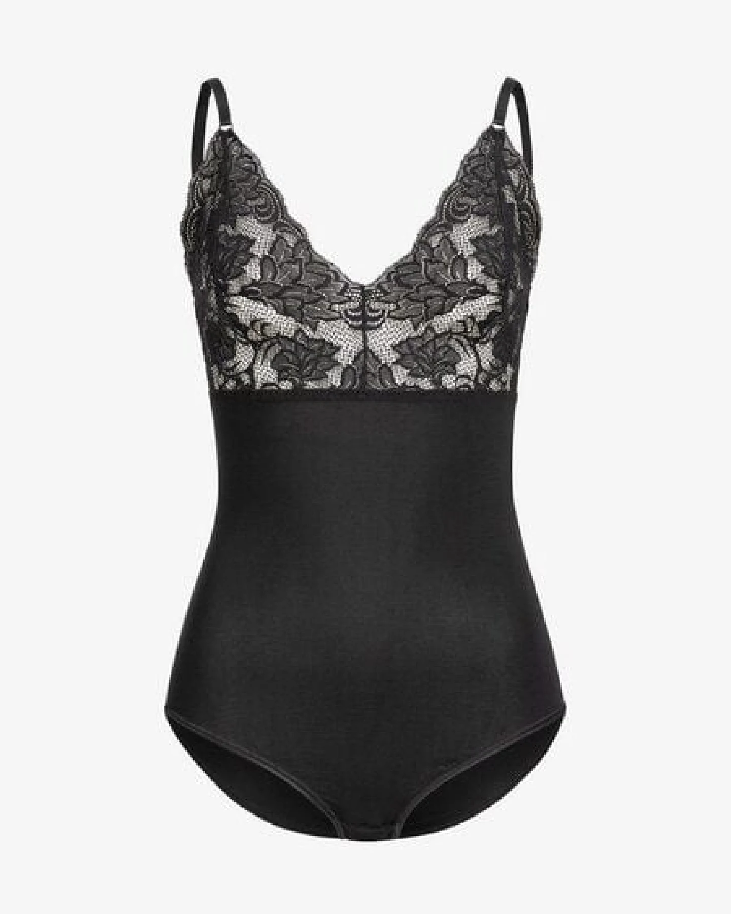 erlich textil Helena Body mit Spitze aus weichem Modal, made in Europe – Ansicht 4