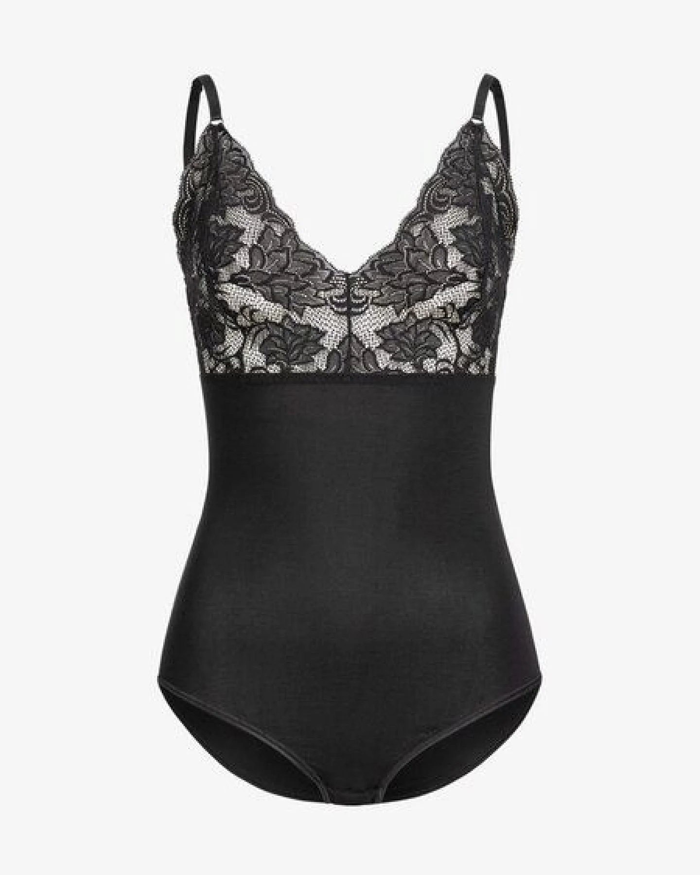 erlich textil Helena Body mit Spitze aus weichem Modal, made in Europe – Ansicht 4