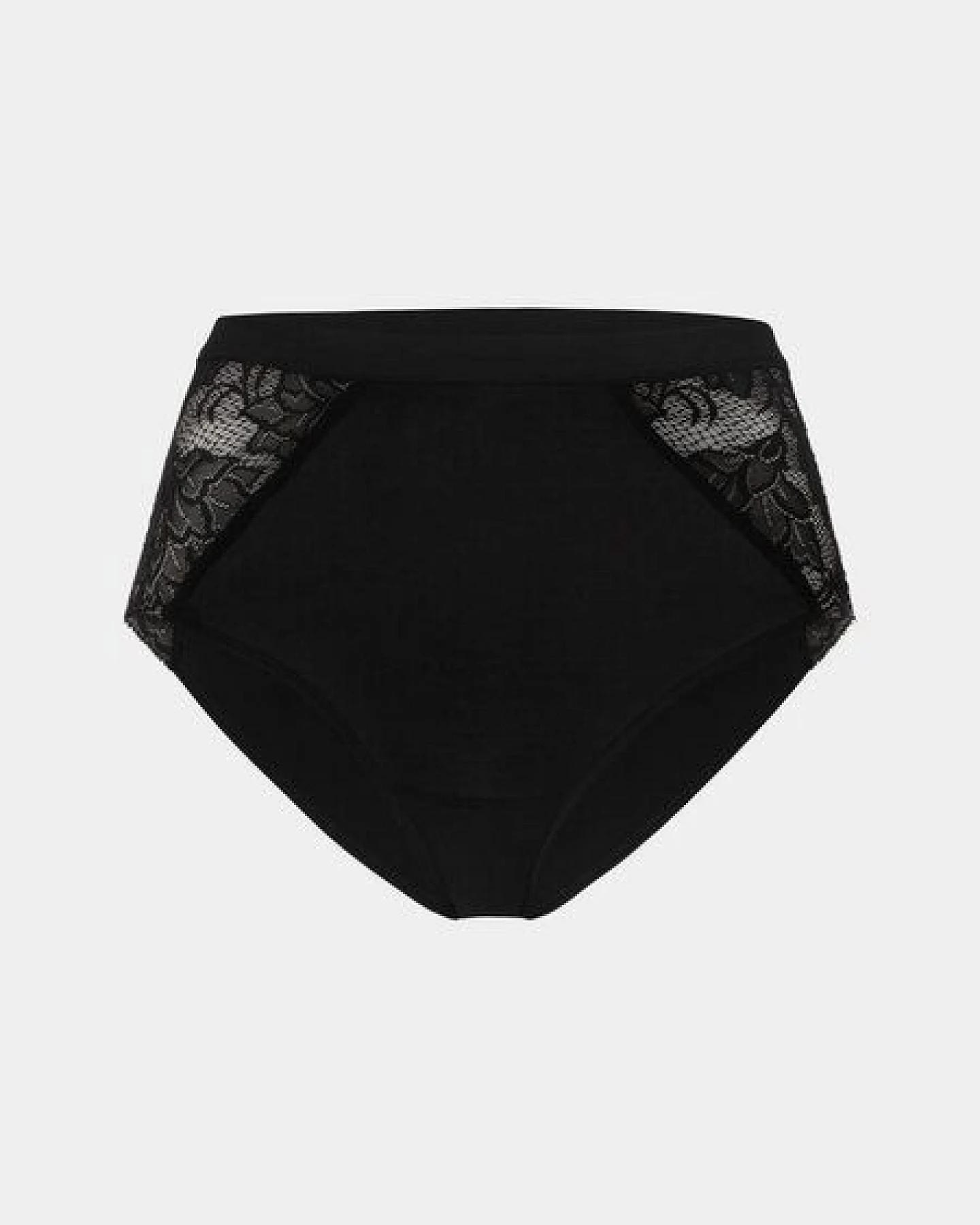 erlich textil Margarete Taillenslip mit Spitze und weichem Modal, made in Europe – Ansicht 4