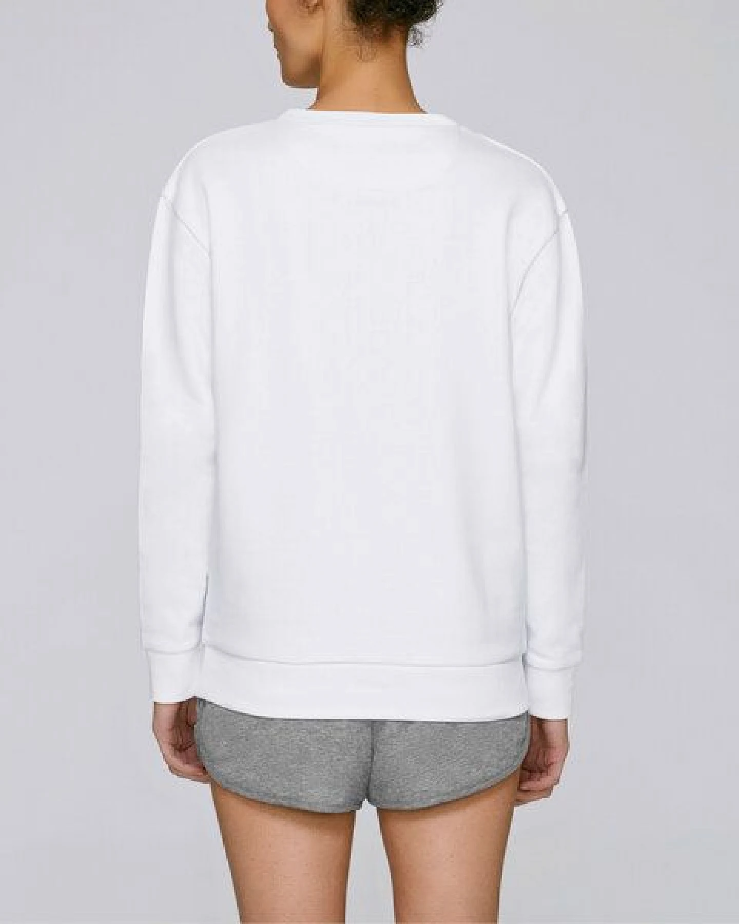 Human Family Bio Unisex Sweatshirt - Smooth "Choose Peace" aus Bio-Baumwolle – Ansicht 3