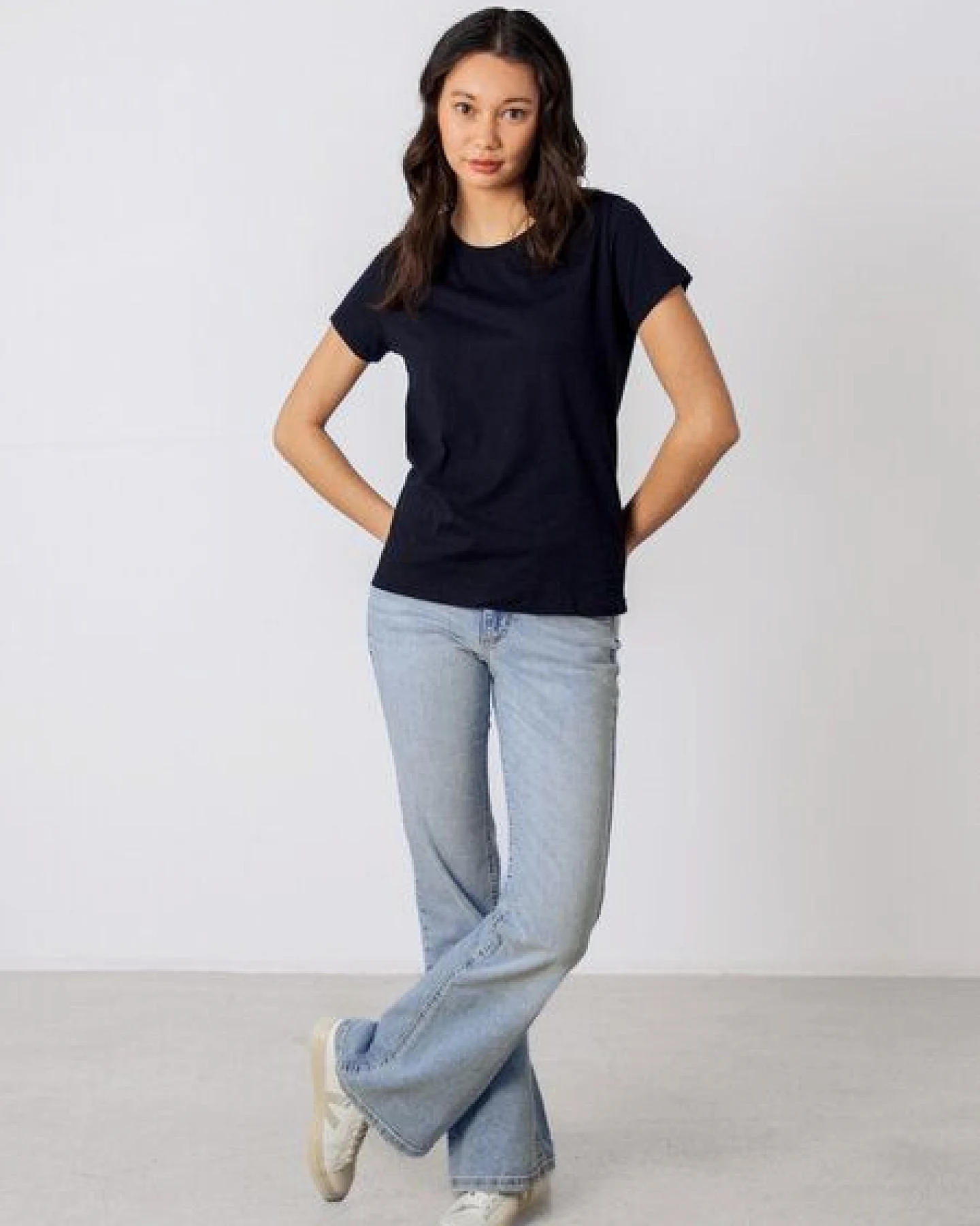 Honest Basics Damen Basic T-Shirt aus Bio- und recycelter Baumwolle – Ansicht 4