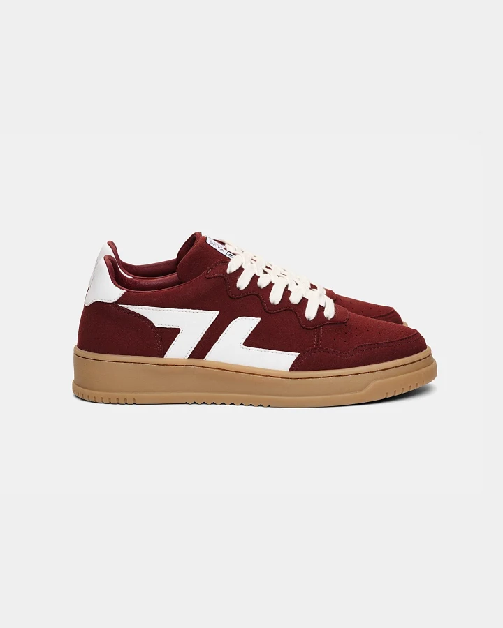Zèta Herren vegan Sneaker Bêta B3 Burgundy