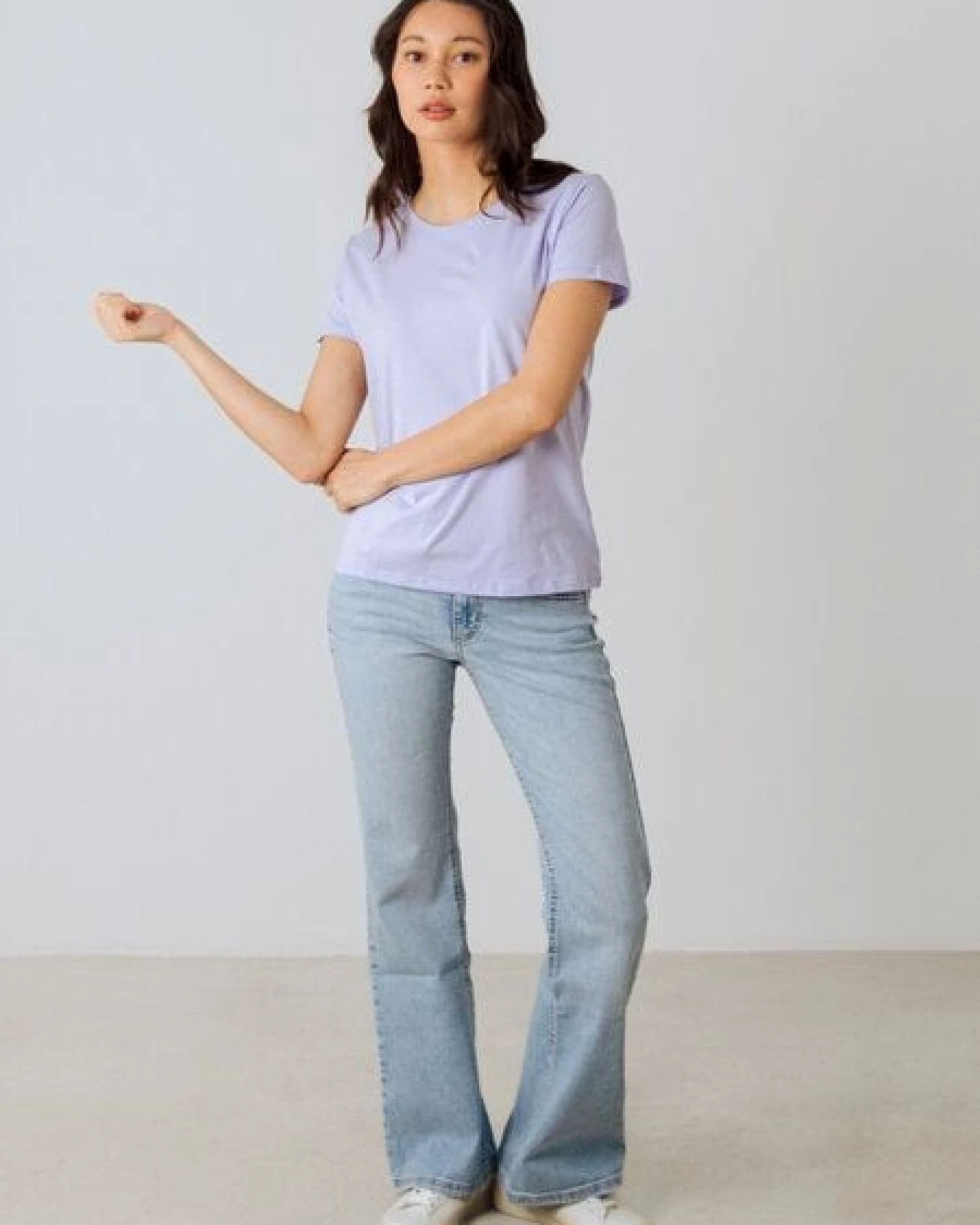 Honest Basics Damen Basic T-Shirt aus Bio- und recycelter Baumwolle – Ansicht 4