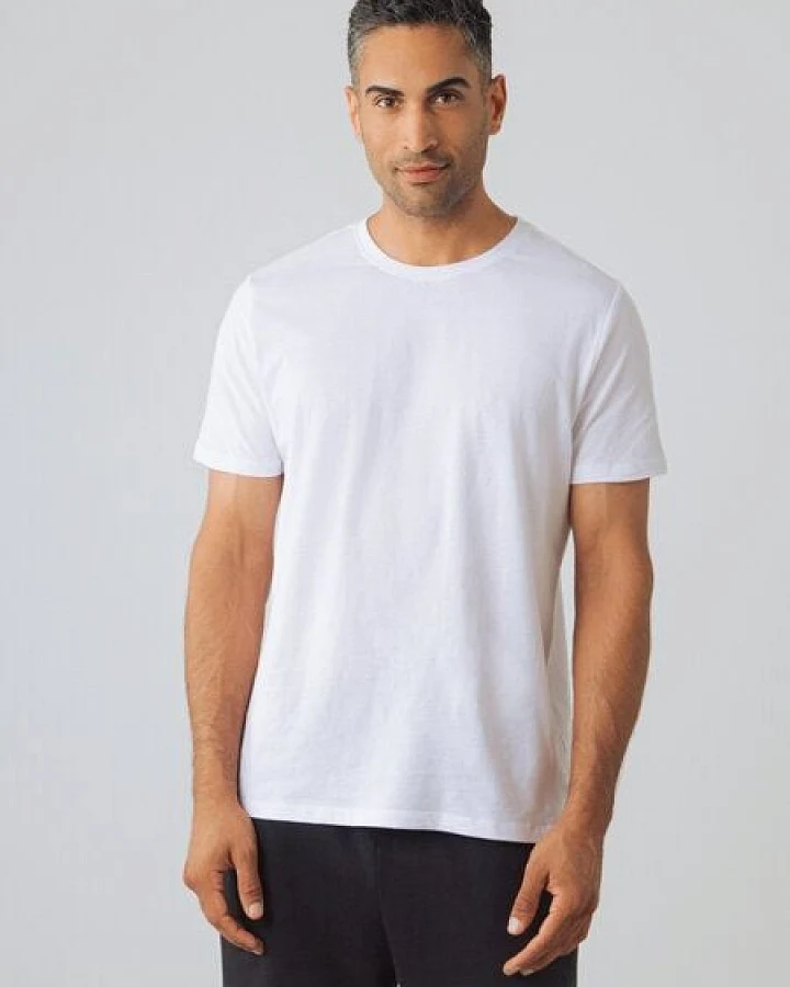 Honest Basics Herren Basic T-Shirt aus Bio- und recycelter Baumwolle