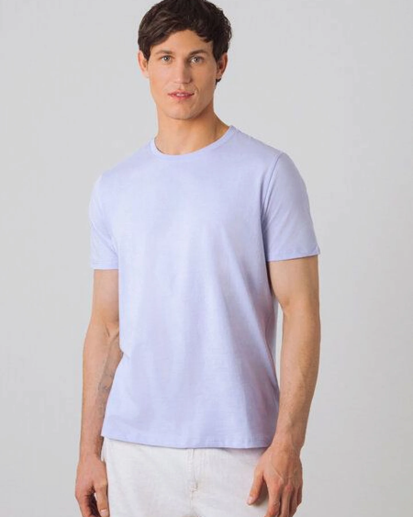 Honest Basics Herren Basic T-Shirt aus Bio- und recycelter Baumwolle – Ansicht 2