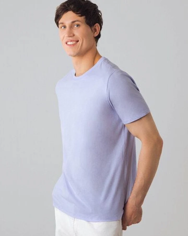 Honest Basics Herren Basic T-Shirt aus Bio- und recycelter Baumwolle
