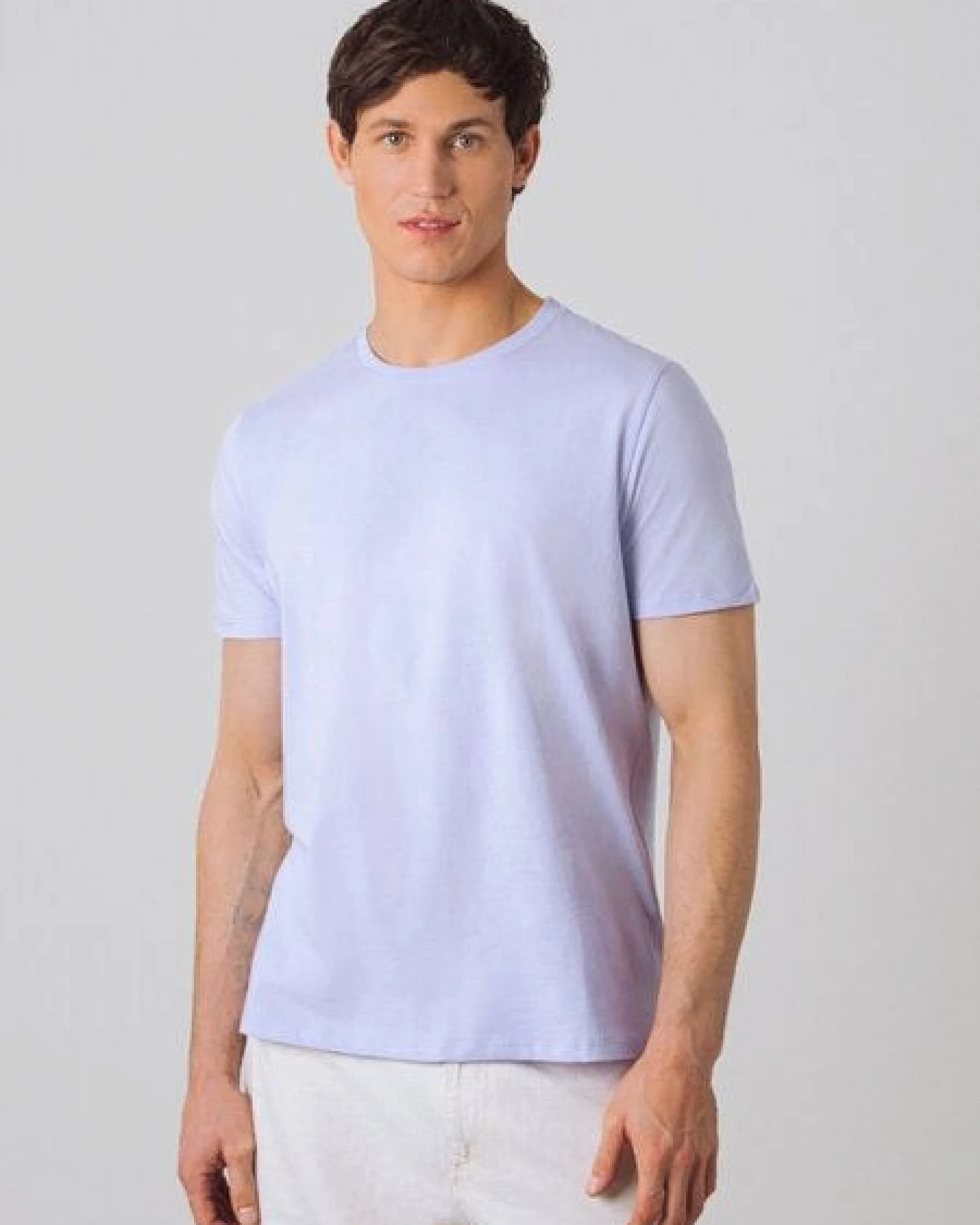 Honest Basics Herren Basic T-Shirt aus Bio- und recycelter Baumwolle – Ansicht 2
