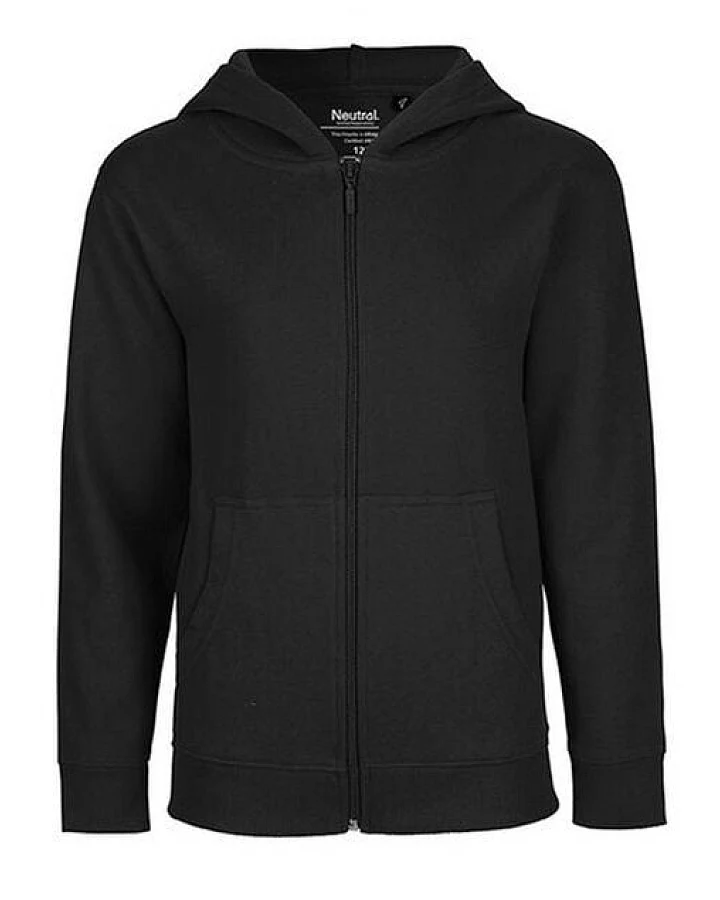 Neutral® Neutral Kinder Sweatjacke Hoodie Kapuzenpullover Kapuzenpulli Sweater