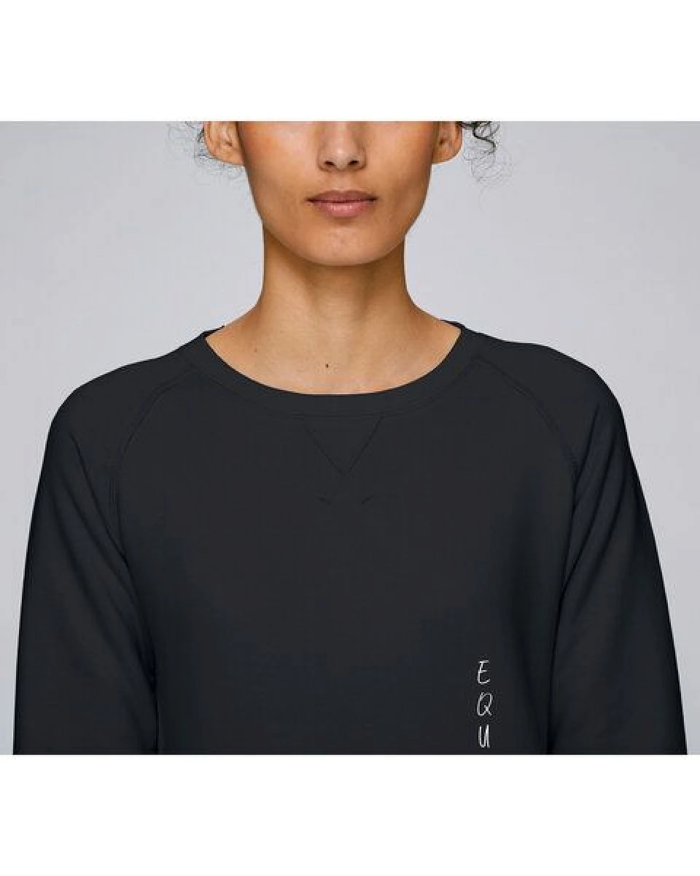Human Family Bio Damen Sweatshirt - Everyday Equality mit 85 % Bio-Baumwolle – Ansicht 3