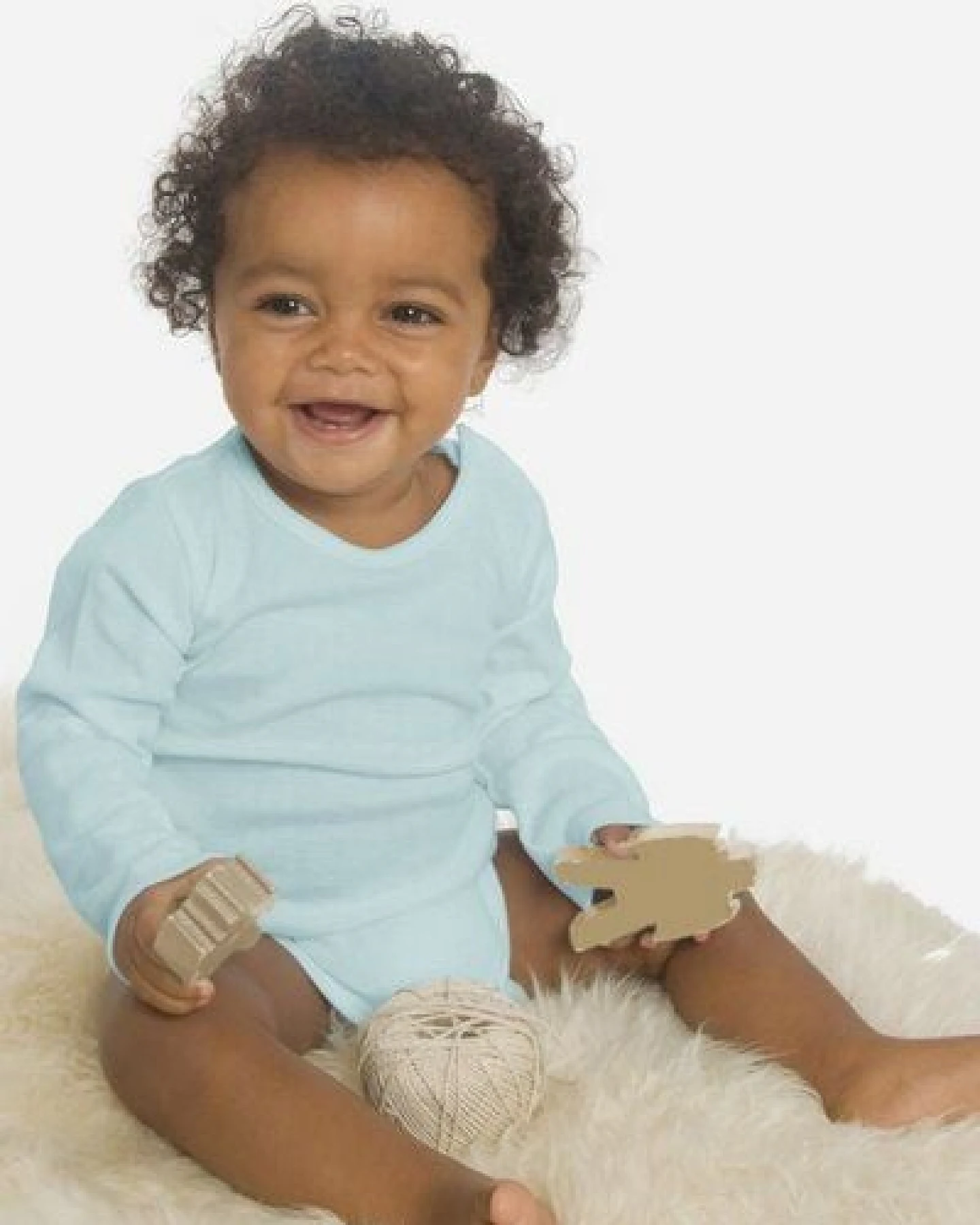 Neutral® Baby Wickelbody Strampler Langarm – Ansicht 3