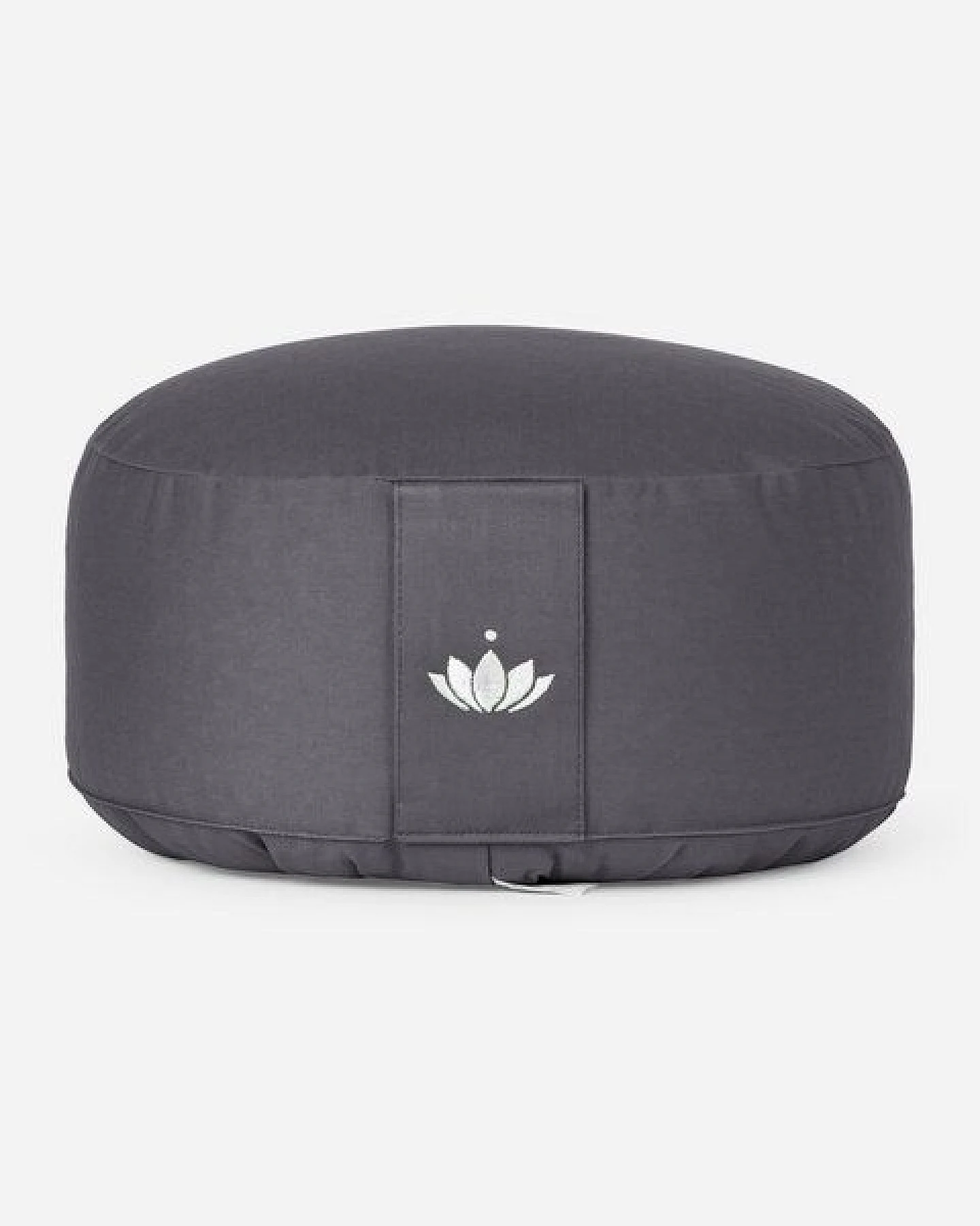 Lotuscrafts Meditationskissen Rund Lotus - Sitzhöhe 15cm - GOTS Zertifiziert – Ansicht 3