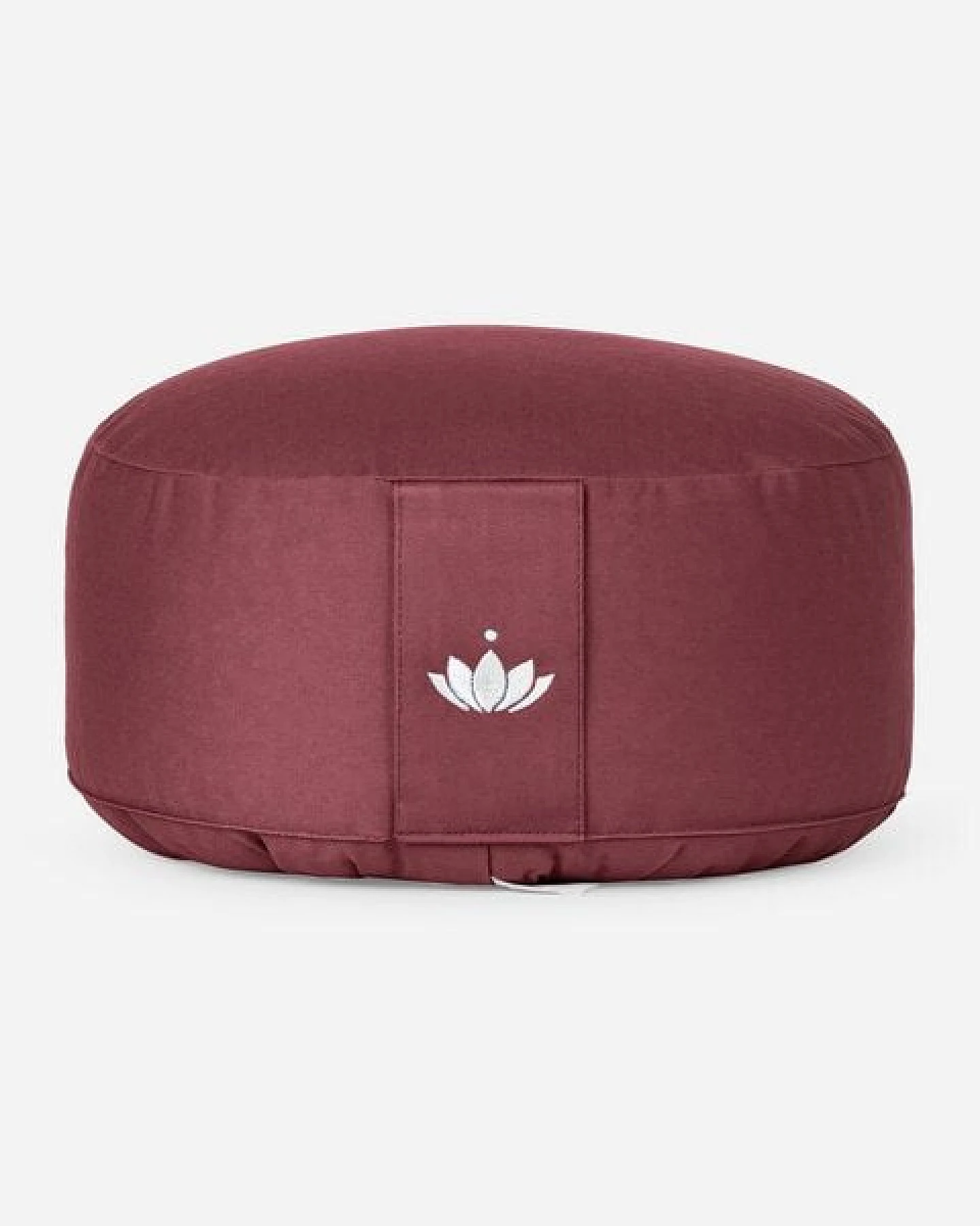 Lotuscrafts Meditationskissen Rund Lotus - Sitzhöhe 15cm - GOTS Zertifiziert – Ansicht 3