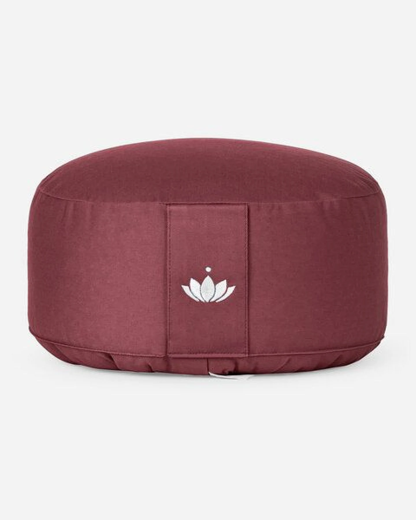 Lotuscrafts Meditationskissen Rund Lotus - Sitzhöhe 15cm - GOTS Zertifiziert – Ansicht 3