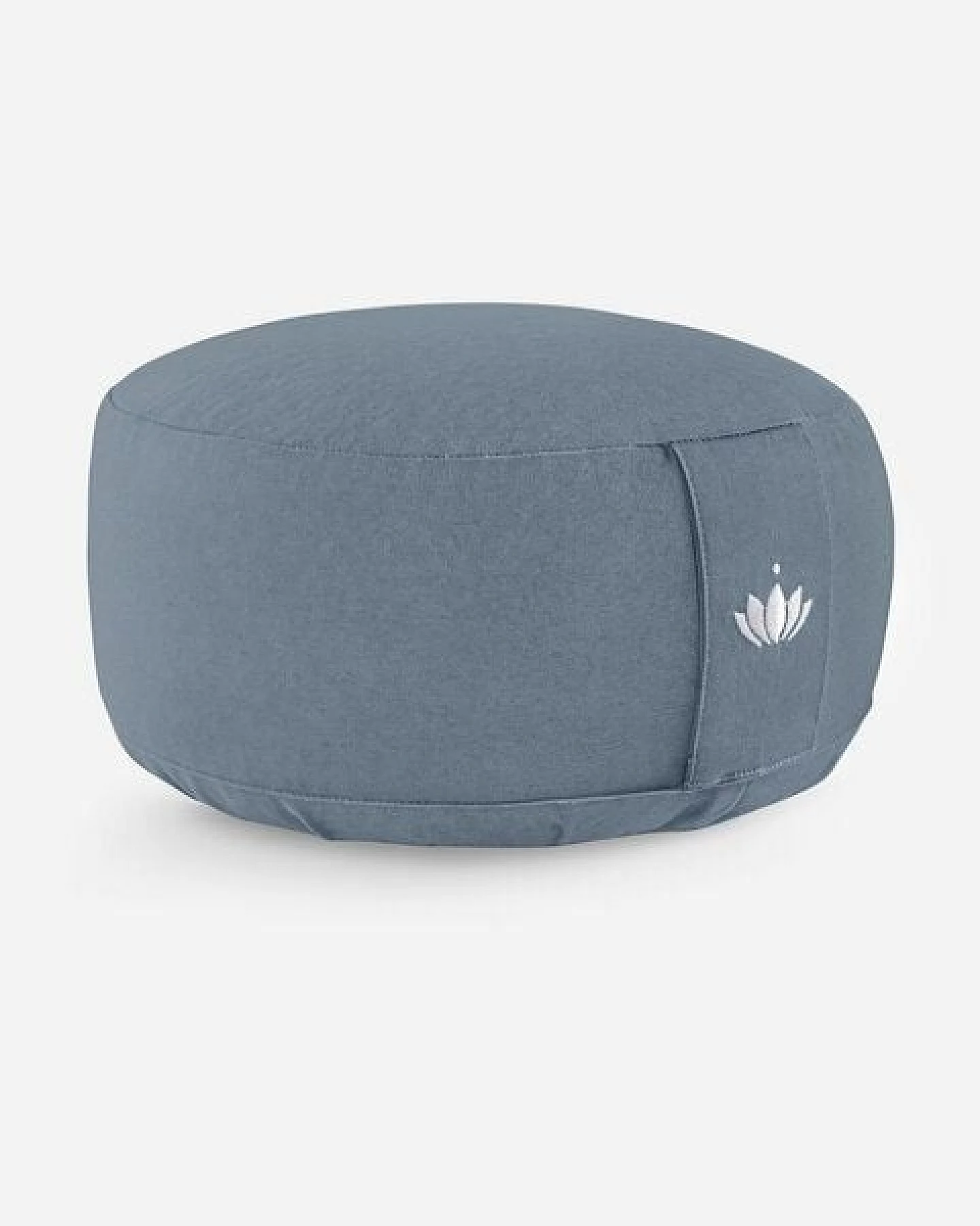 Lotuscrafts Meditationskissen Rund Lotus - Sitzhöhe 15cm - GOTS Zertifiziert – Ansicht 3