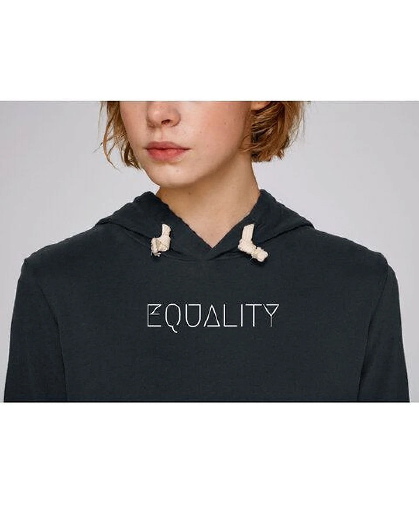 Human Family Bio Unisex Hoodie - Enjoy "Equality" – Ansicht 3