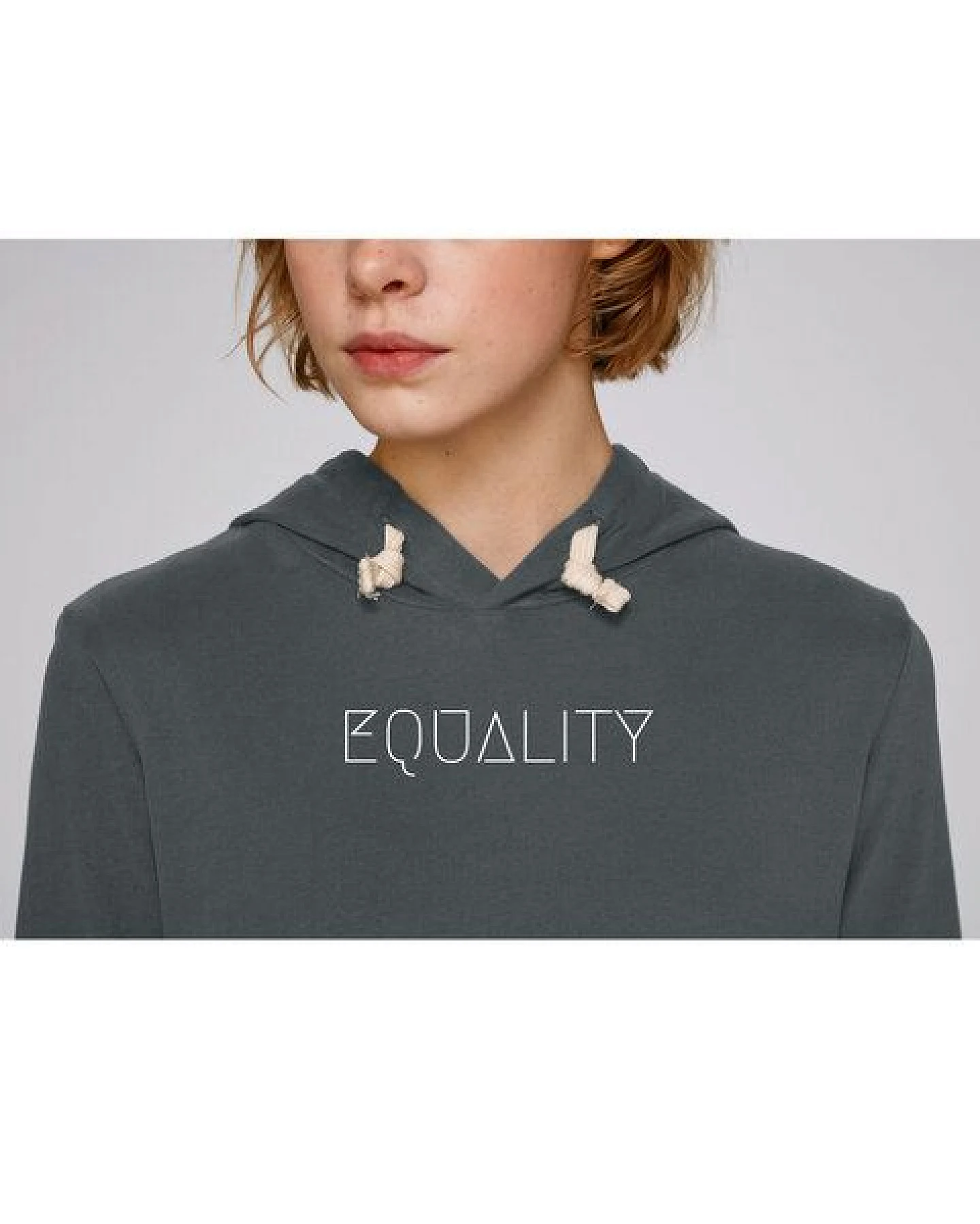 Human Family Bio Unisex Hoodie - Enjoy "Equality" – Ansicht 4