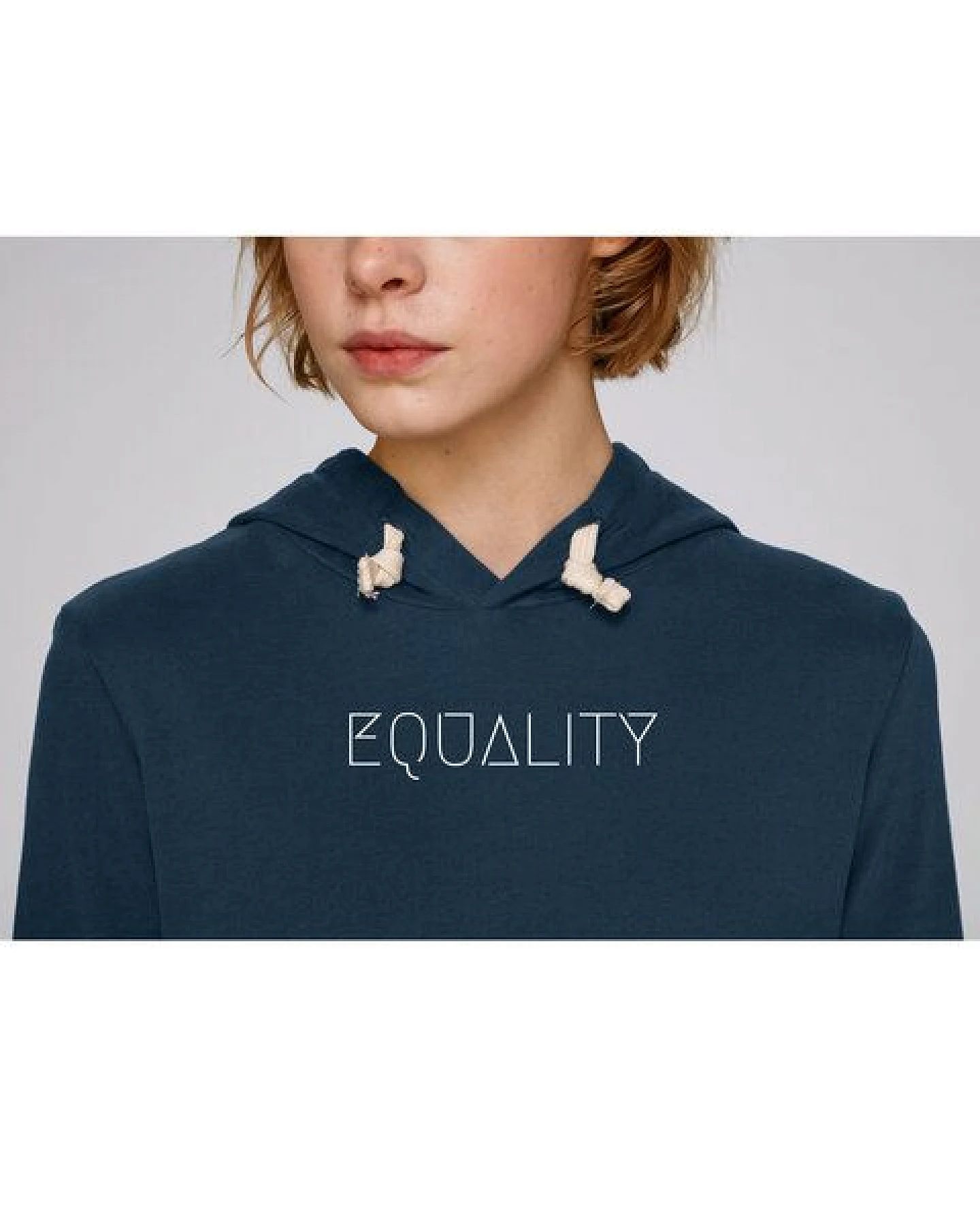 Human Family Bio Unisex Hoodie - Enjoy "Equality" – Ansicht 3