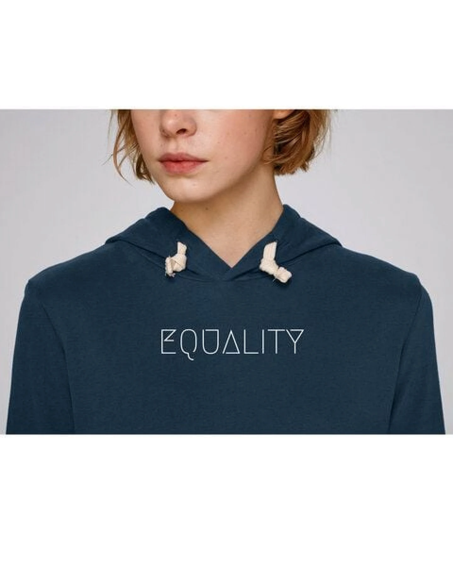 Human Family Bio Unisex Hoodie - Enjoy "Equality" – Ansicht 3