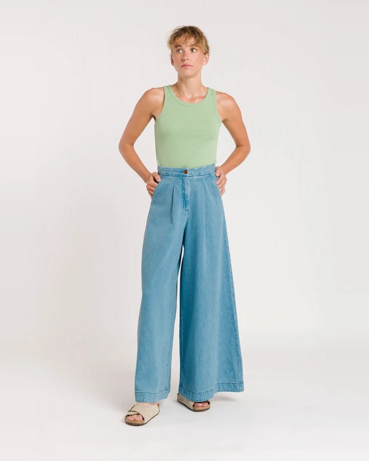 Hose Elsa Blau