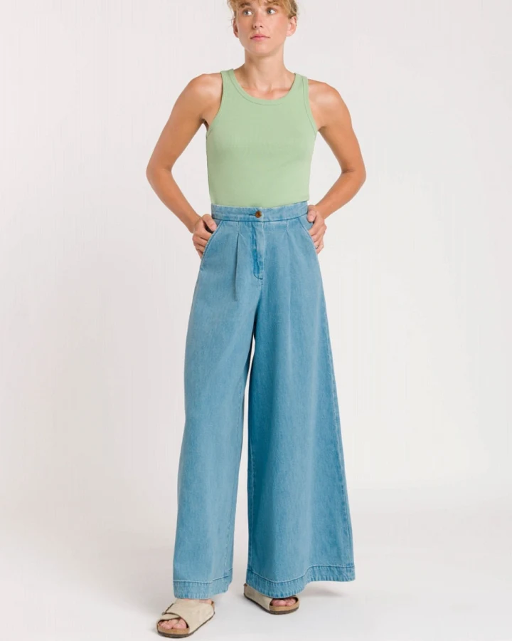 Hose Elsa Blau