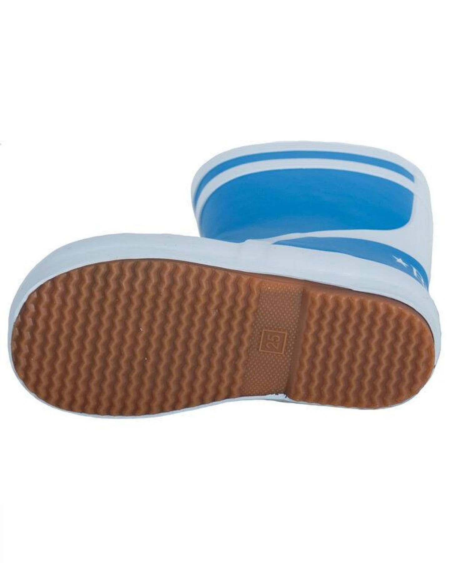 BMS Gummistiefel aus Naturkautschuk, himmelblau – Ansicht 3