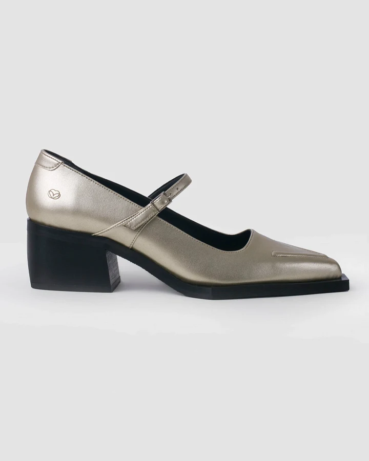 Prev Damen vegan Ballerinas Julia Champagne
