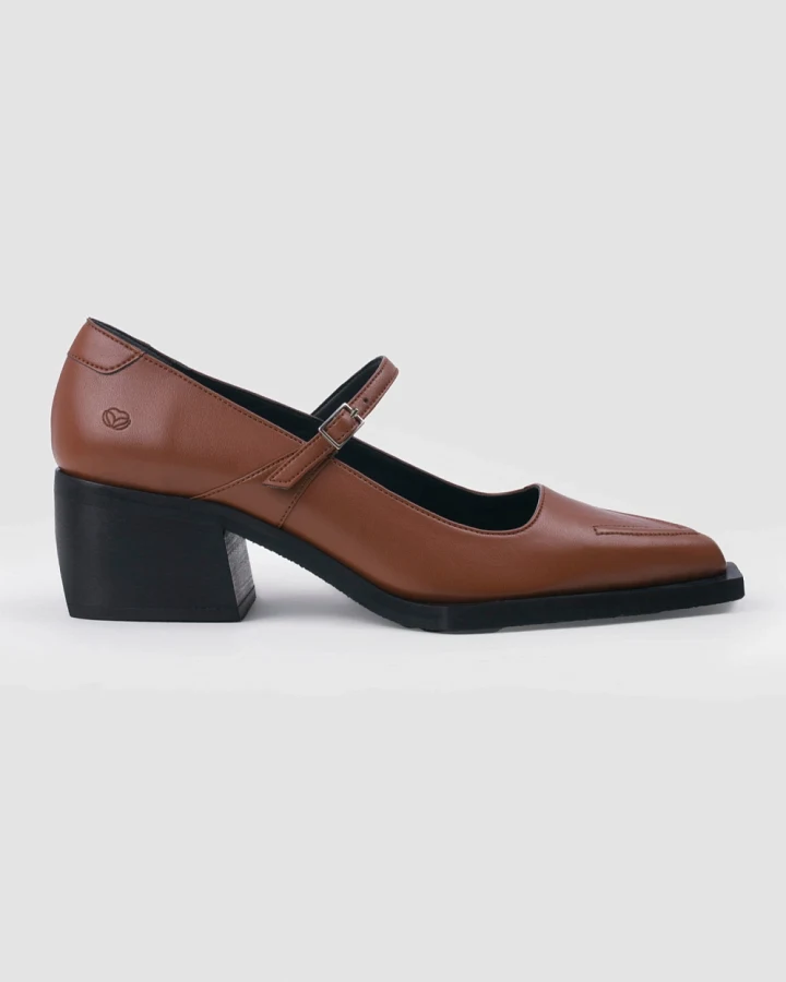 Prev Damen vegan Ballerinas Julia Kastanie