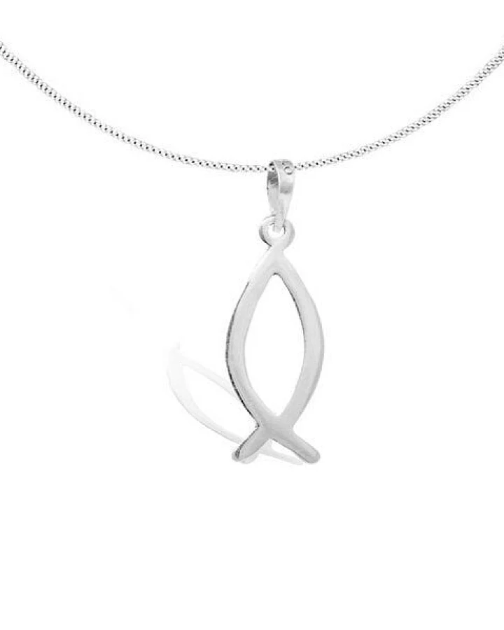 pakilia Silber Kette Fisch Religion fair-trade und handmade