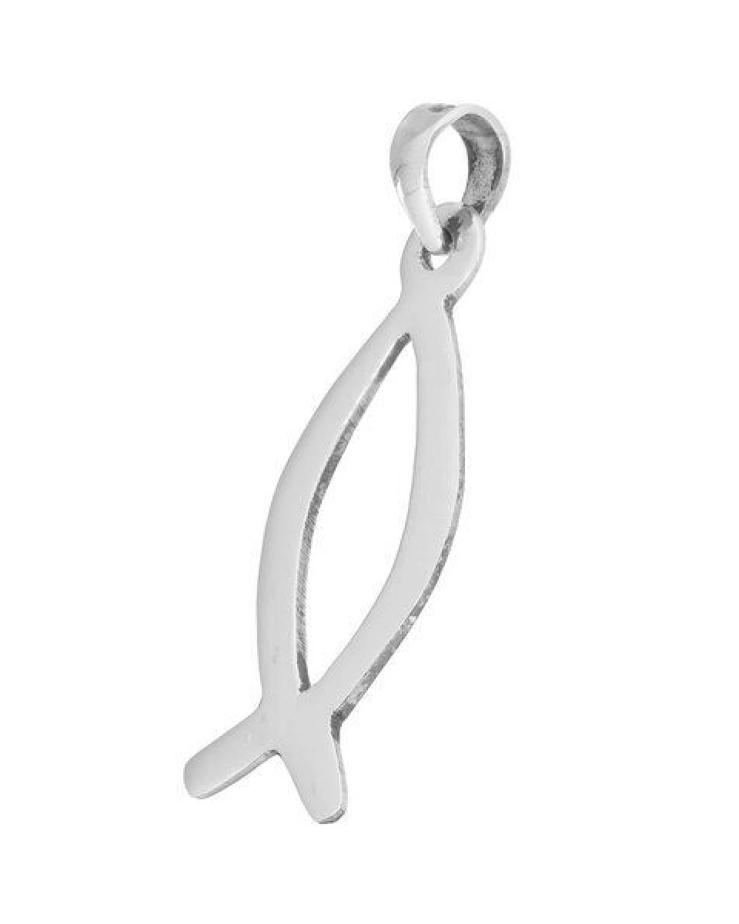 pakilia Silber Kette Fisch Religion fair-trade und handmade – Ansicht 2