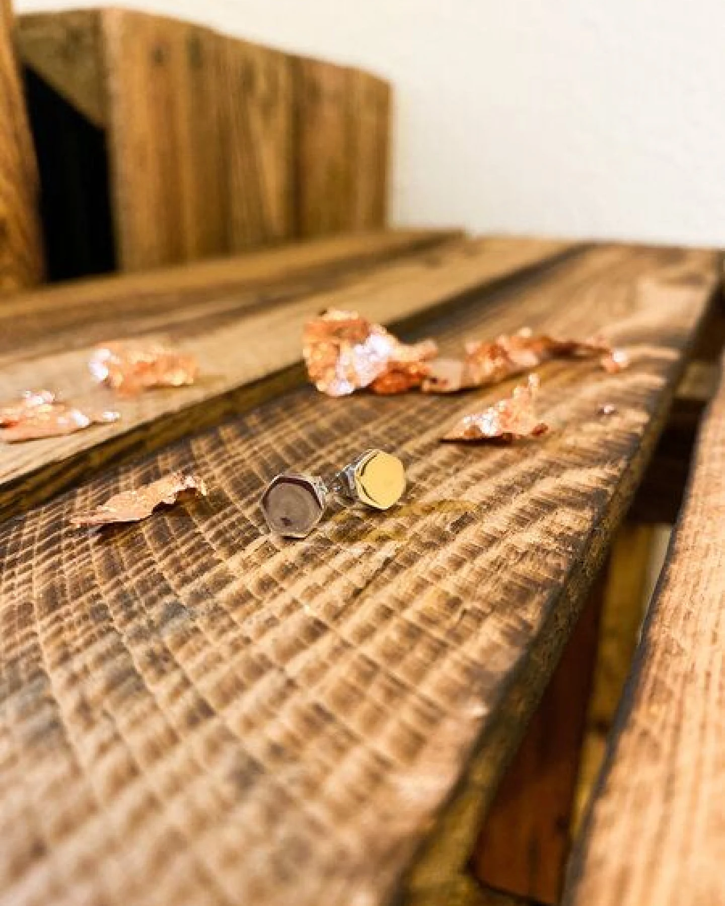 pakilia Silber Ohrstecker Sechseck Fair-Trade und handmade – Ansicht 4