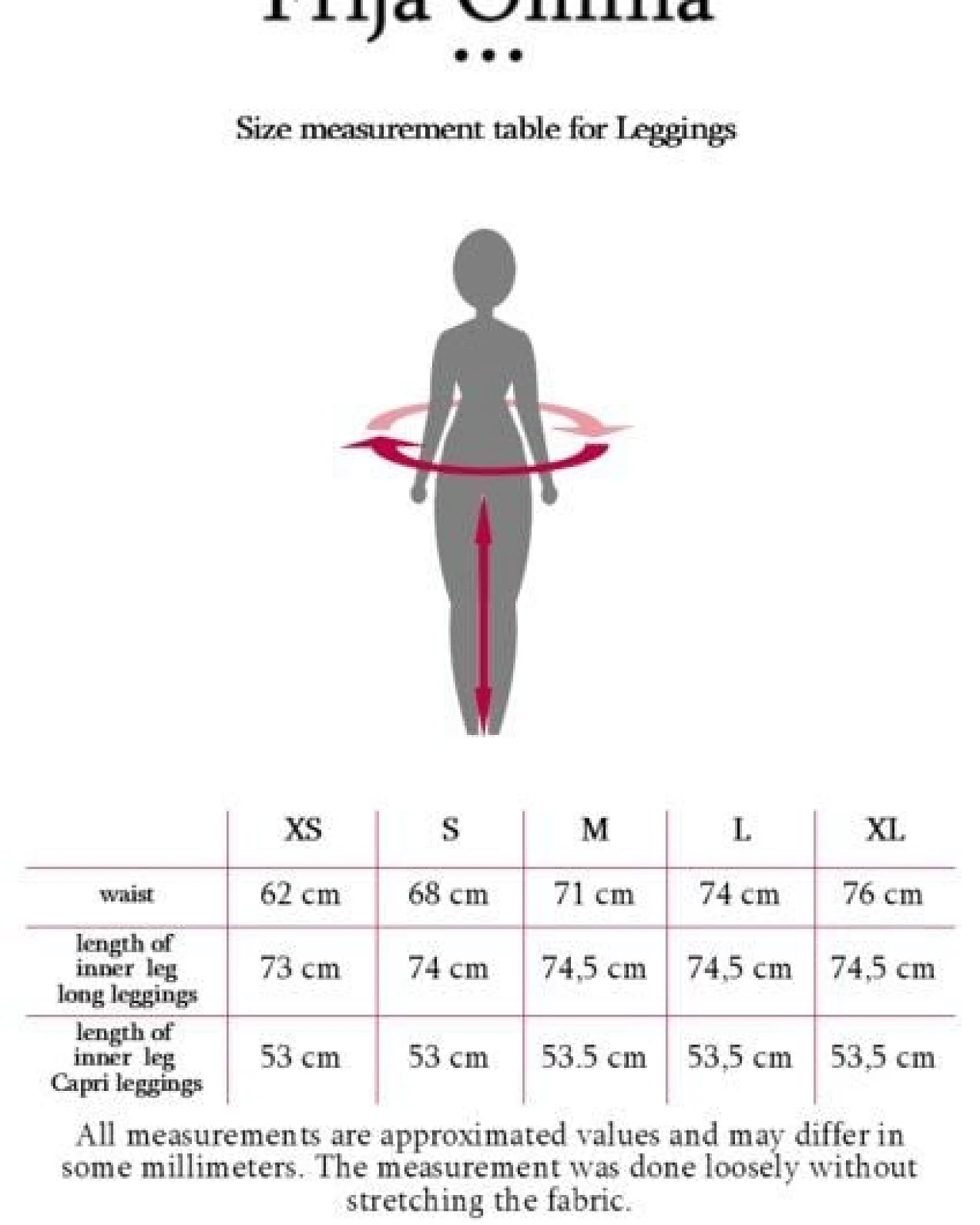 Frija Omina Bio Leggings dunkel – Ansicht 2