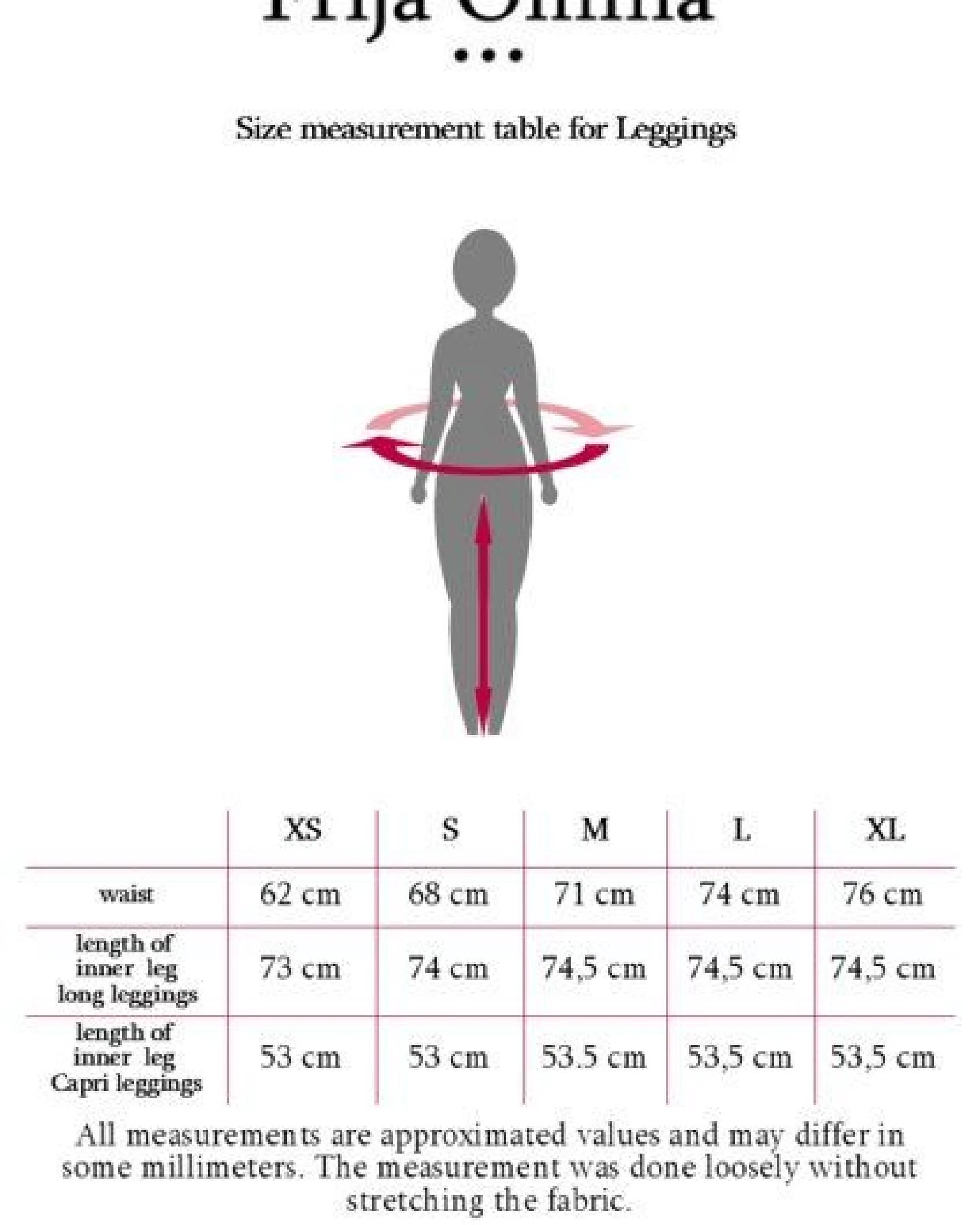 Frija Omina Bio Leggings dunkel – Ansicht 2