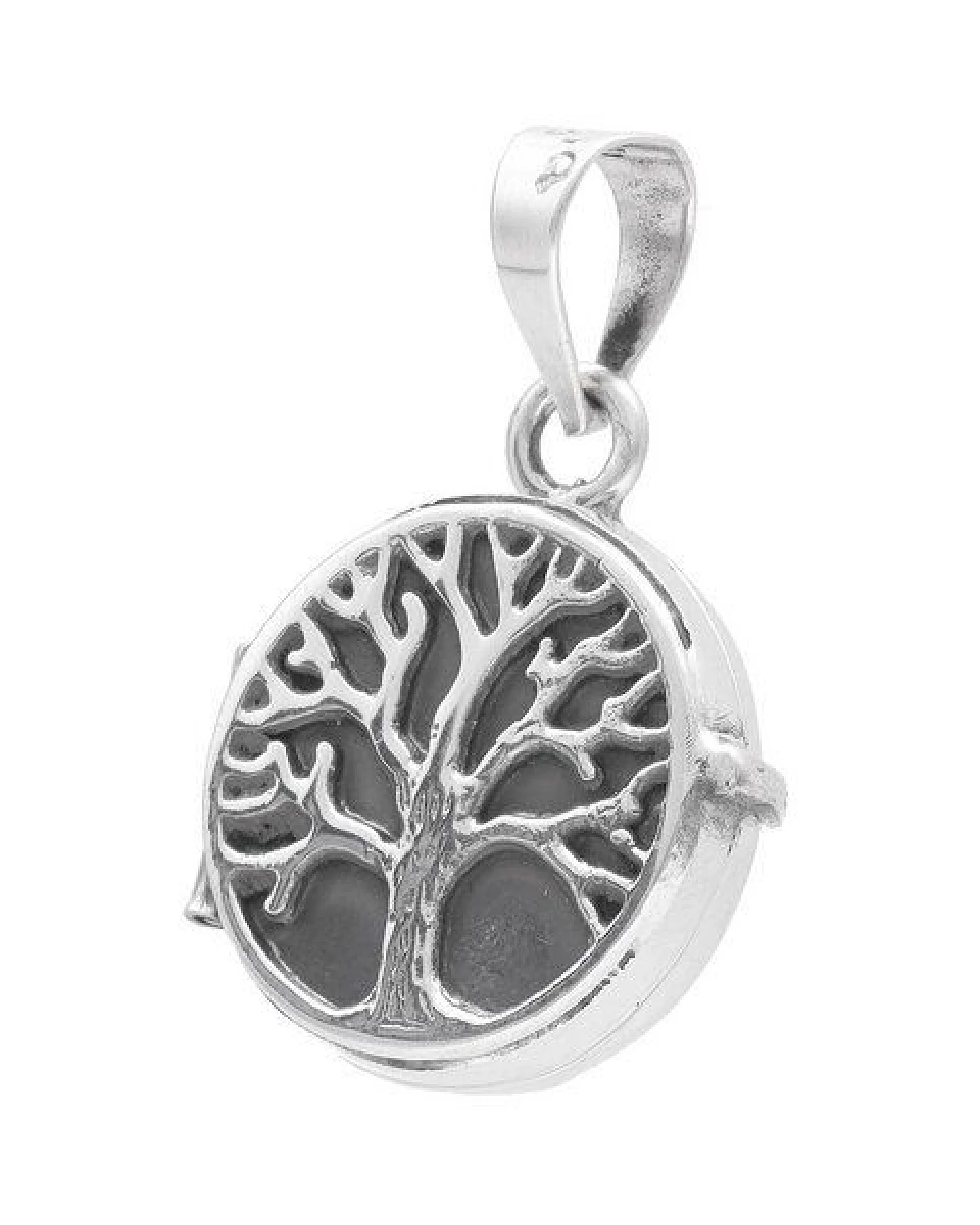 pakilia Silber Lebensbaum-Kette Baum des Lebens Fair-Trade und handmade – Ansicht 2