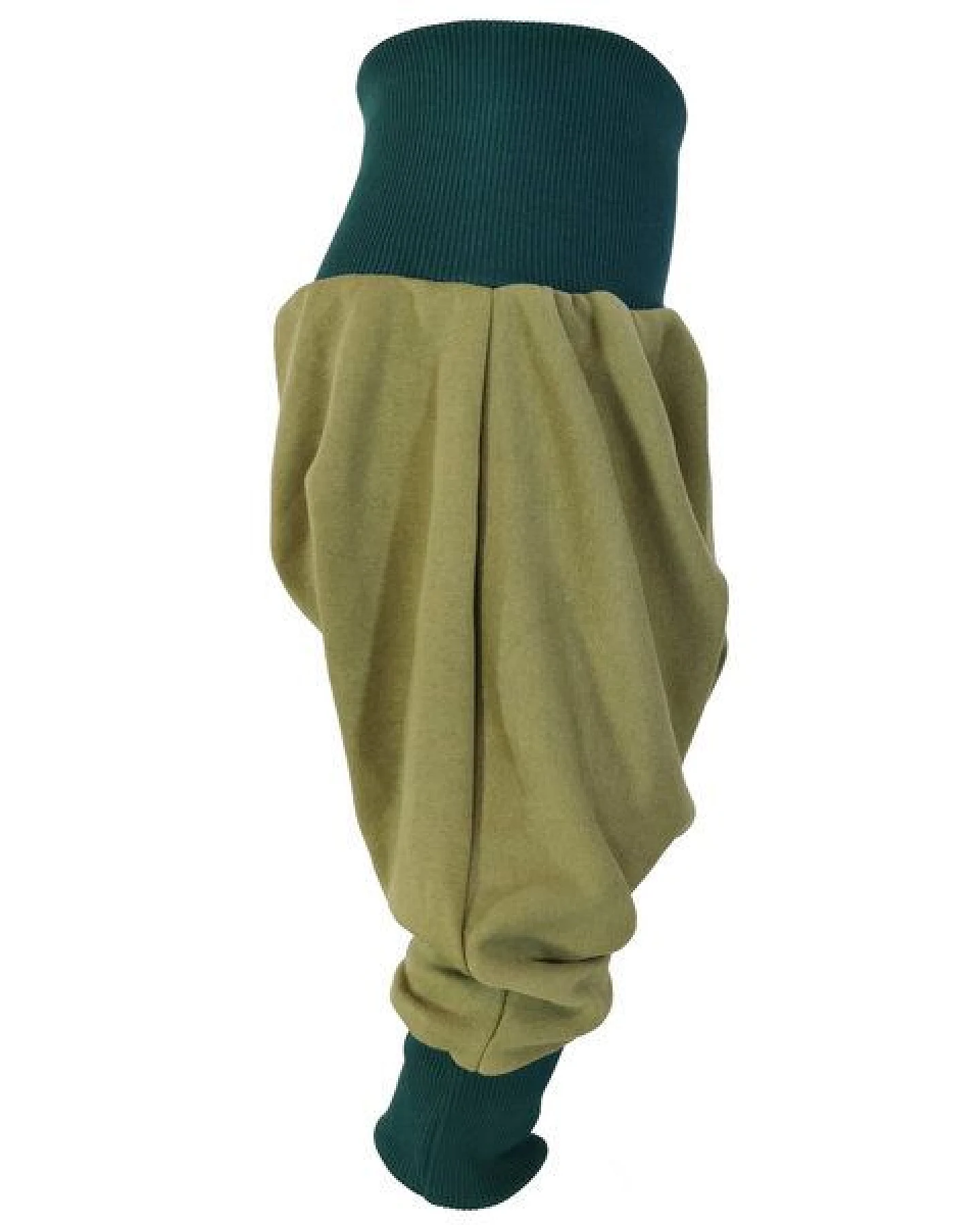 liebewicht Yogahose Pumphose Bio Sweat grün – Ansicht 3