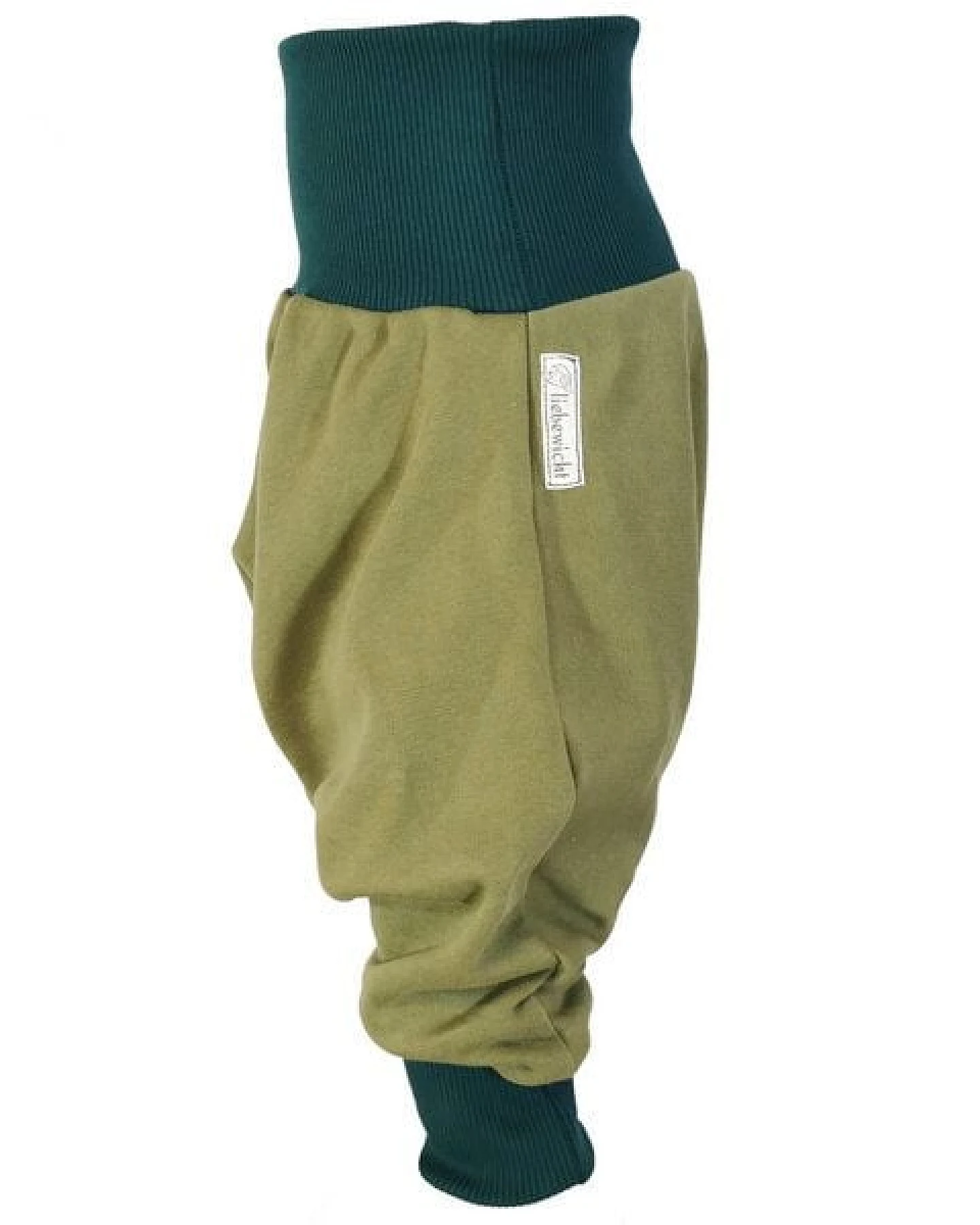 liebewicht Yogahose Pumphose Bio Sweat grün – Ansicht 4
