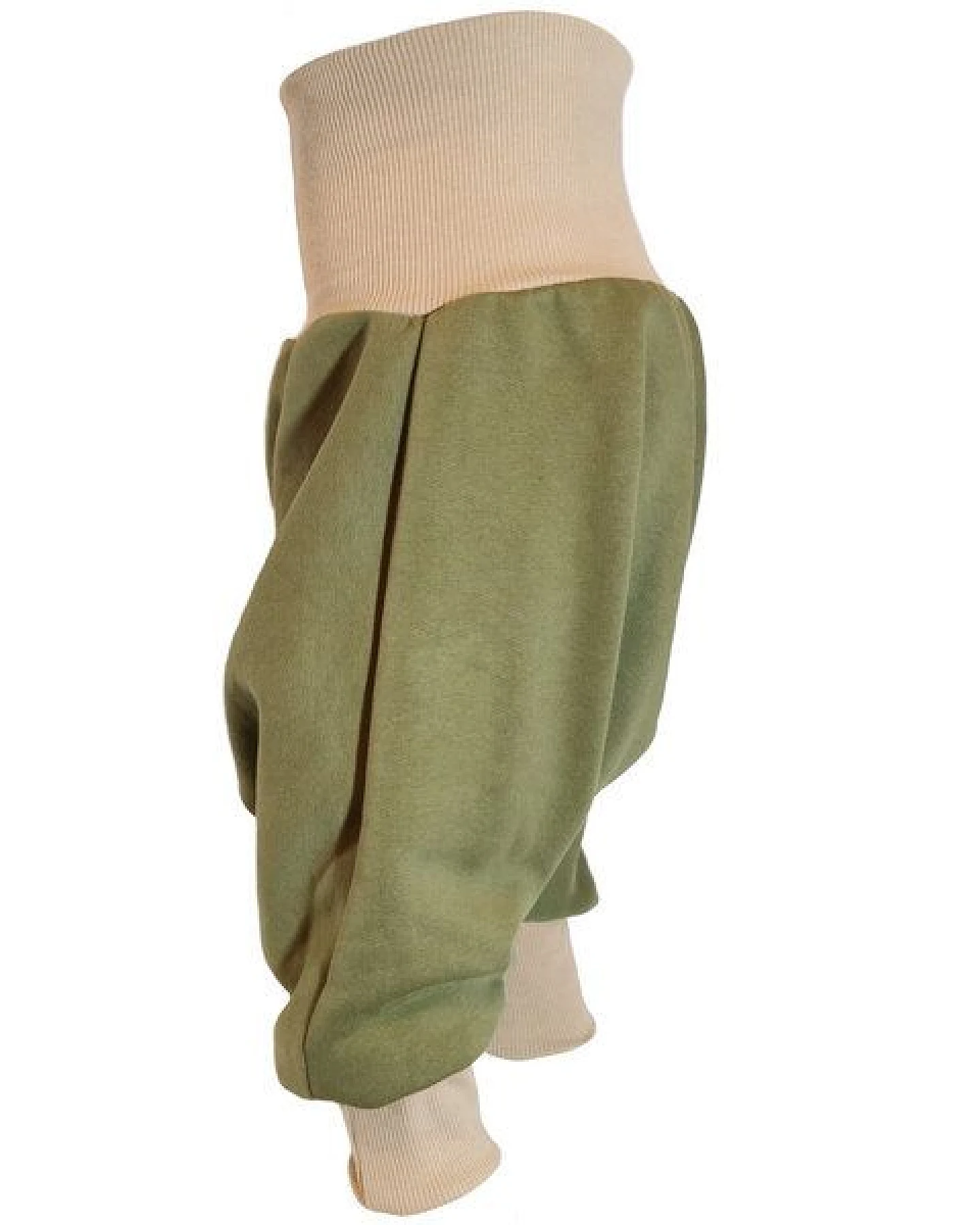 liebewicht Yogahose Pumphose Bio Sweat grün – Ansicht 4