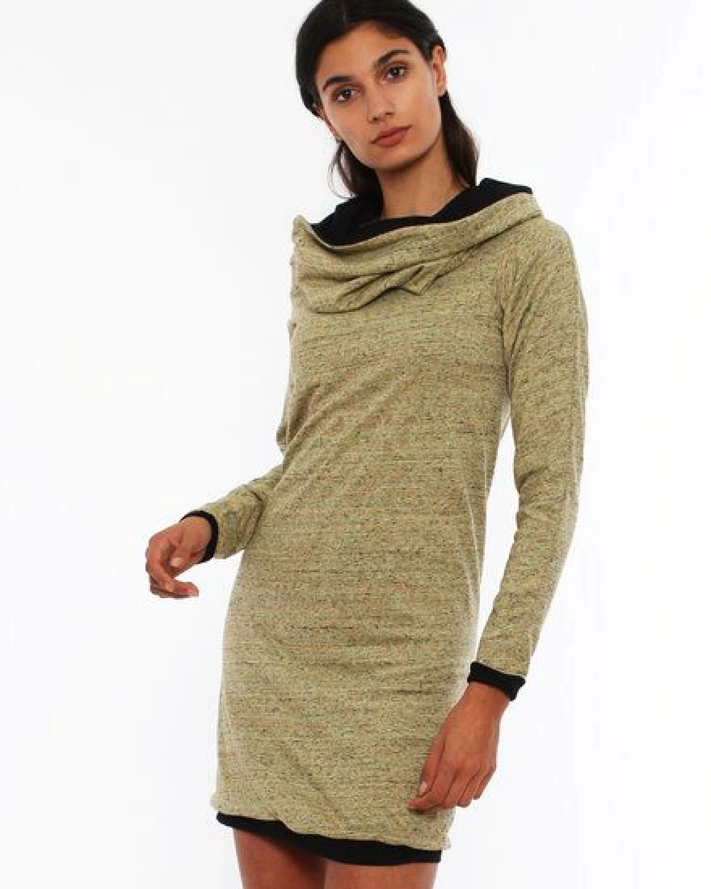 LASALINA 4inONE meliert - Kleid & Pullover in Einem! diverse Farben – Ansicht 2