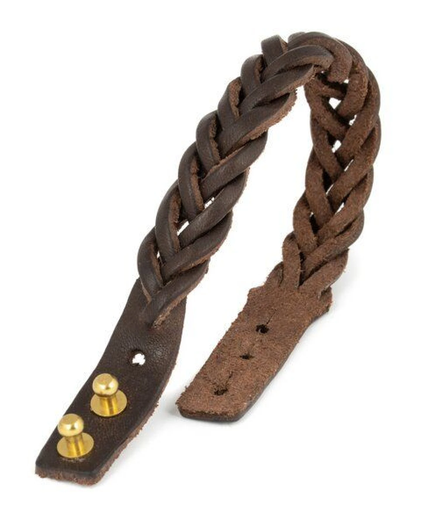 Simaru® Herren-Armband aus Premium-Leder geflochten & größenverstellbar – Ansicht 3