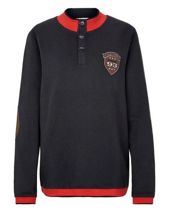 "Green Cotton" Sweatshirt marine
