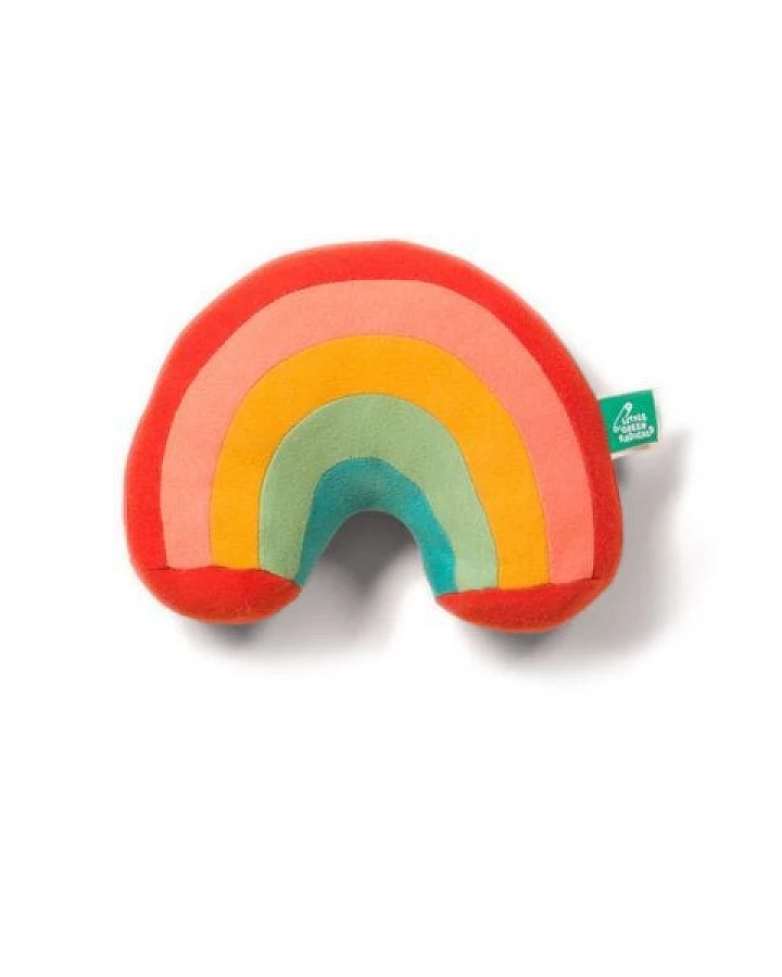 Little Green Radicals veganer kuscheliger Regenbogen aus Bio-Baumwolle