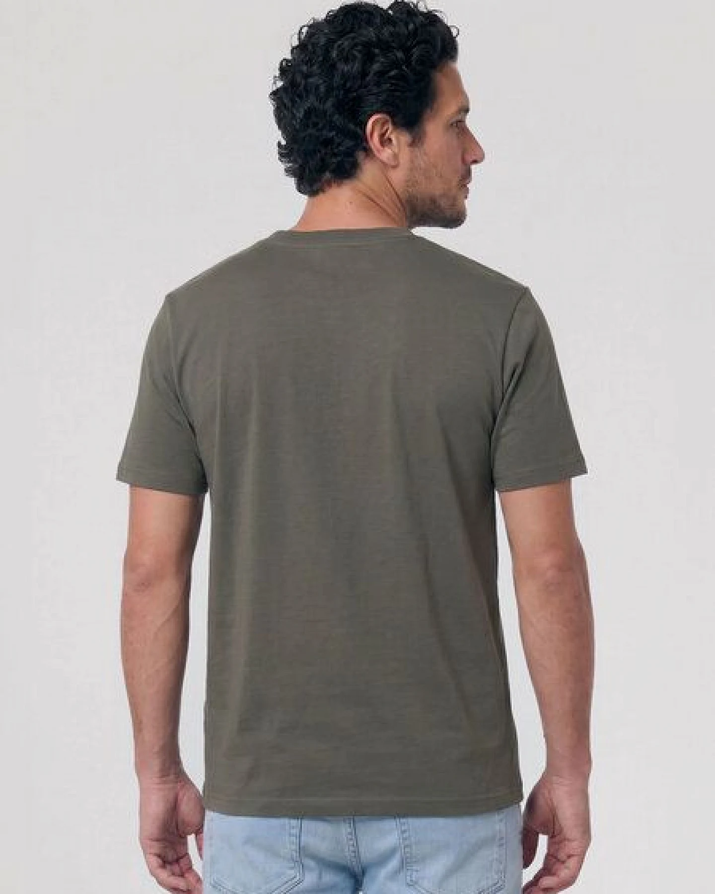 glore Basics Basic T-Shirt mit Rundhalsausschnitt - Franz - aus Bio-Baumwolle – Ansicht 2
