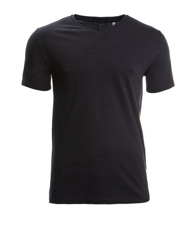 glore Basics Basic T-Shirt mit V-Ausschnitt - Ludwig - aus Bio-Baumwolle