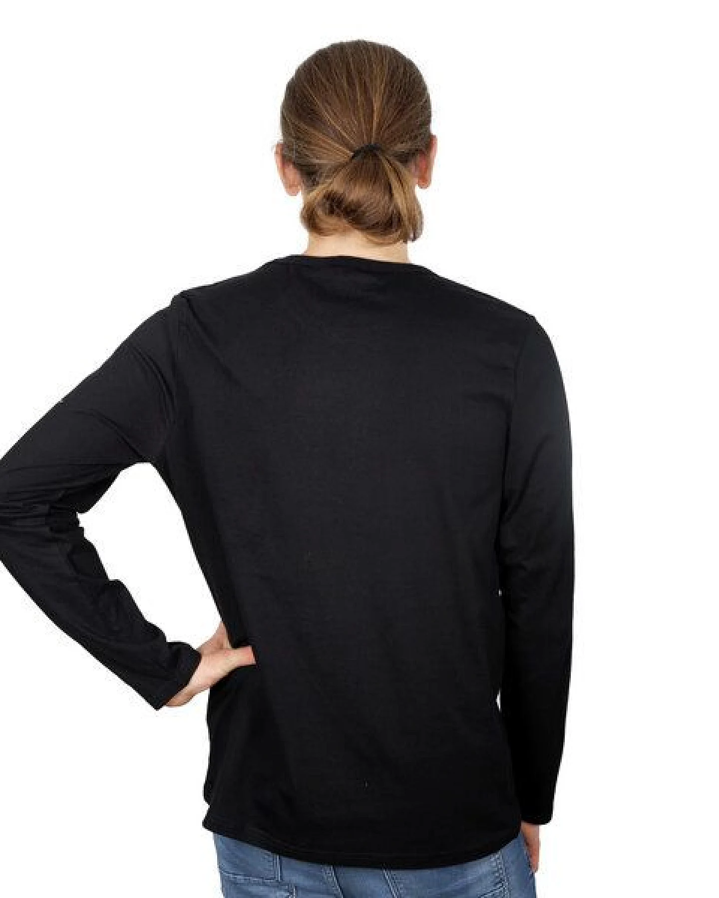 HANDGEDRUCKT "Gravity" Männer Longsleeve – Ansicht 2