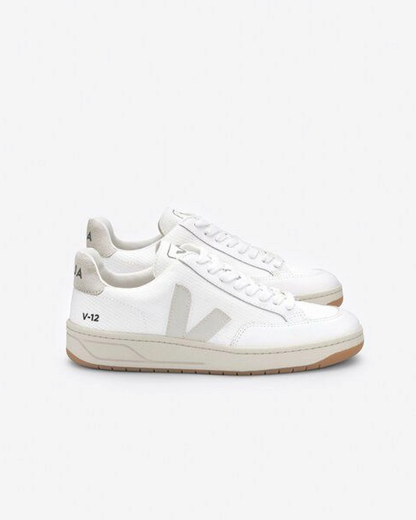 Veja Sneaker Damen - V-12 B-Mesh - White Natural – Ansicht 2