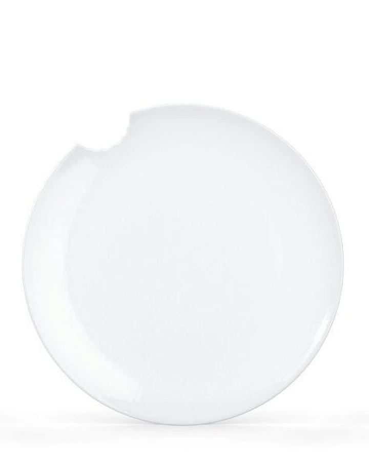 FIFTYEIGHT PRODUCTS 2er-Set Speiseteller „Mit Biss“ (Ø 28 cm)