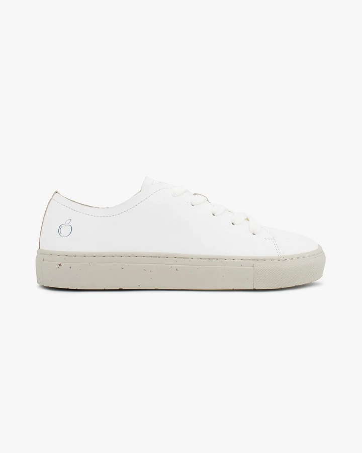 newve Herren vegan Sneaker Ton Weiß / Beige